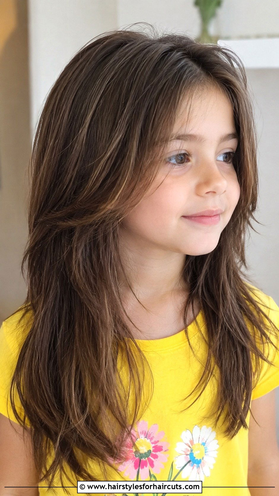 Long Hair With Short Layers - 25 haircuts for girls with long hair kids - 25 haircuts for girls with long hair kids