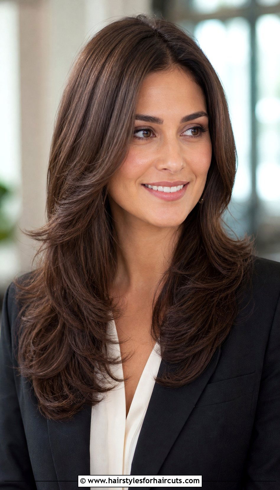 Long Hair With Short Rounded Layers - 25 short layered haircuts for long hair - 25 short layered haircuts for long hair