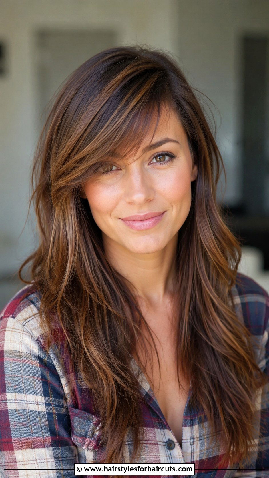 Long Hair With Side Swept Bangs - 25 haircuts ideas for long hair women - 25 haircuts ideas for long hair women