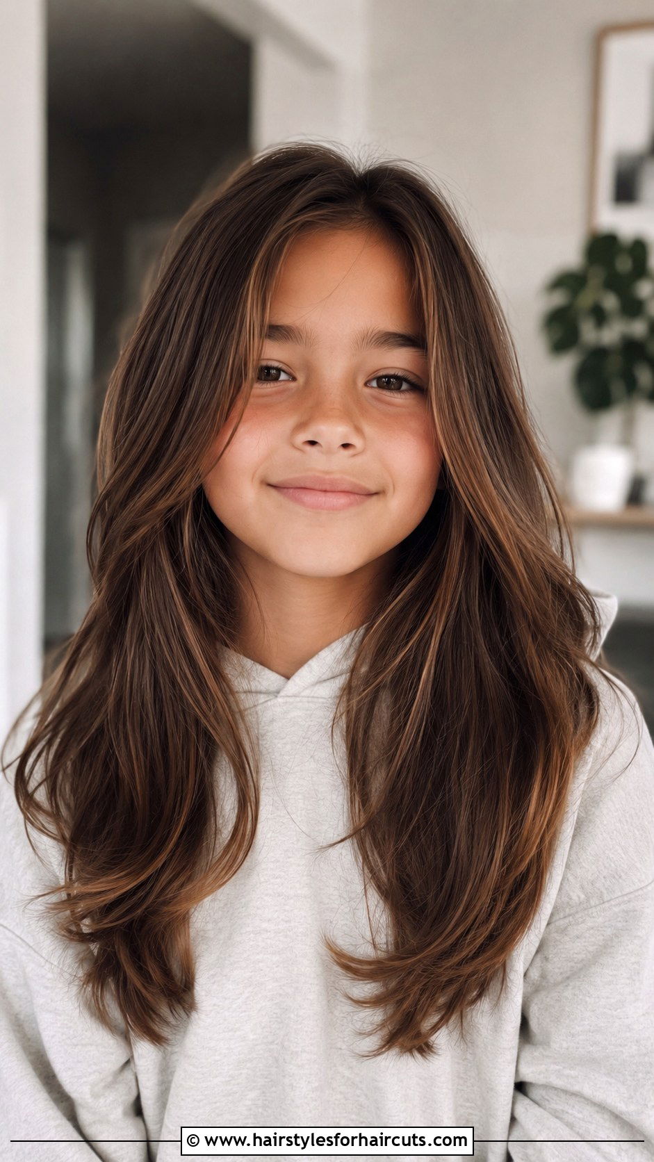 Long Hair With Soft Layers - 25 haircuts for girls with long hair kids - 25 haircuts for girls with long hair kids