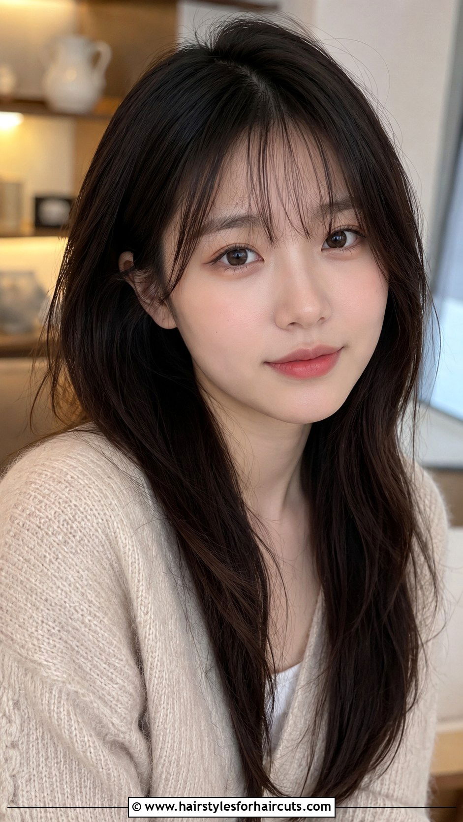 Long Hair With Wispy Bangs - 25 best haircuts long hair - 25 best haircuts long hair
