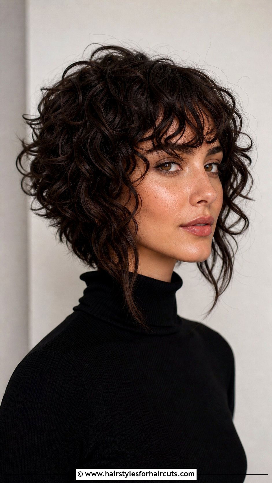 Long Inverted Curly Haircut - 25 haircuts for long curly hair women - 25 haircuts for long curly hair women