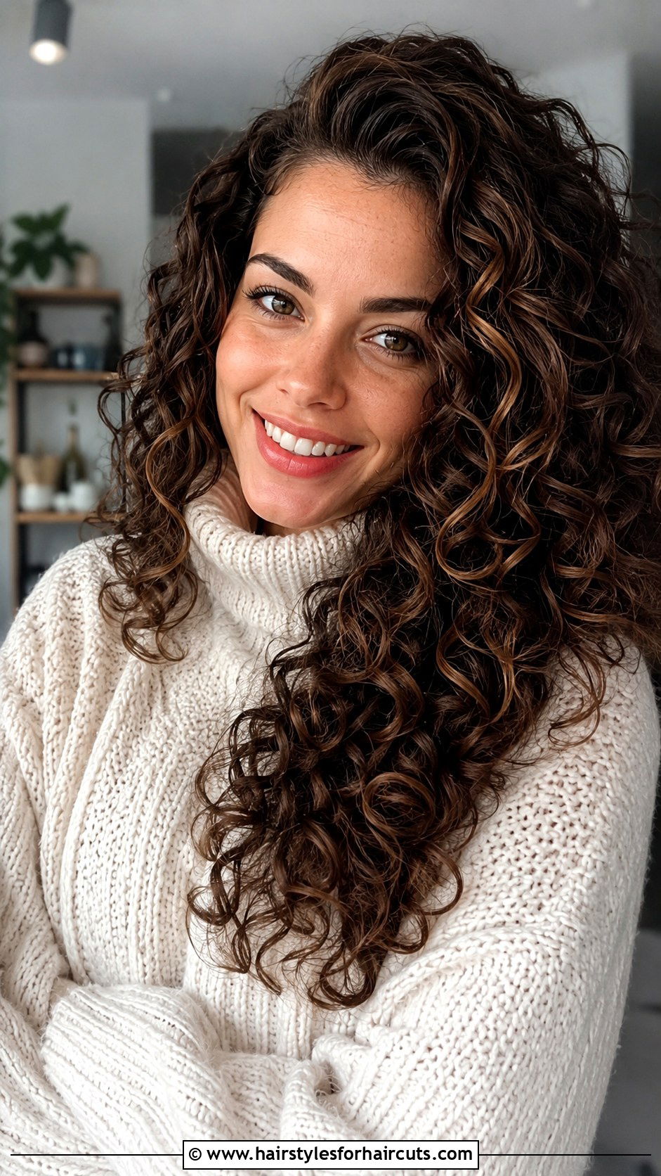 Long Layered Curly Hair - 25 different curly hairstyles - 25 different curly hairstyles