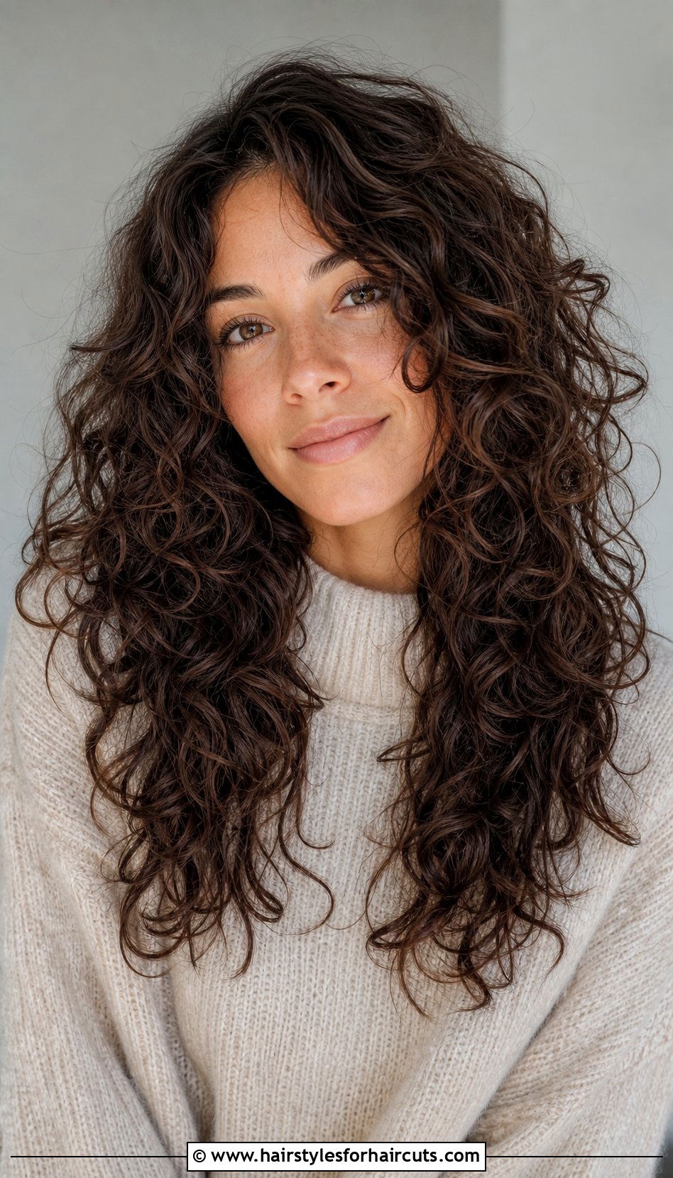 Long Layered Curly Haircut - 25 haircuts for natural curly hair - 25 haircuts for natural curly hair