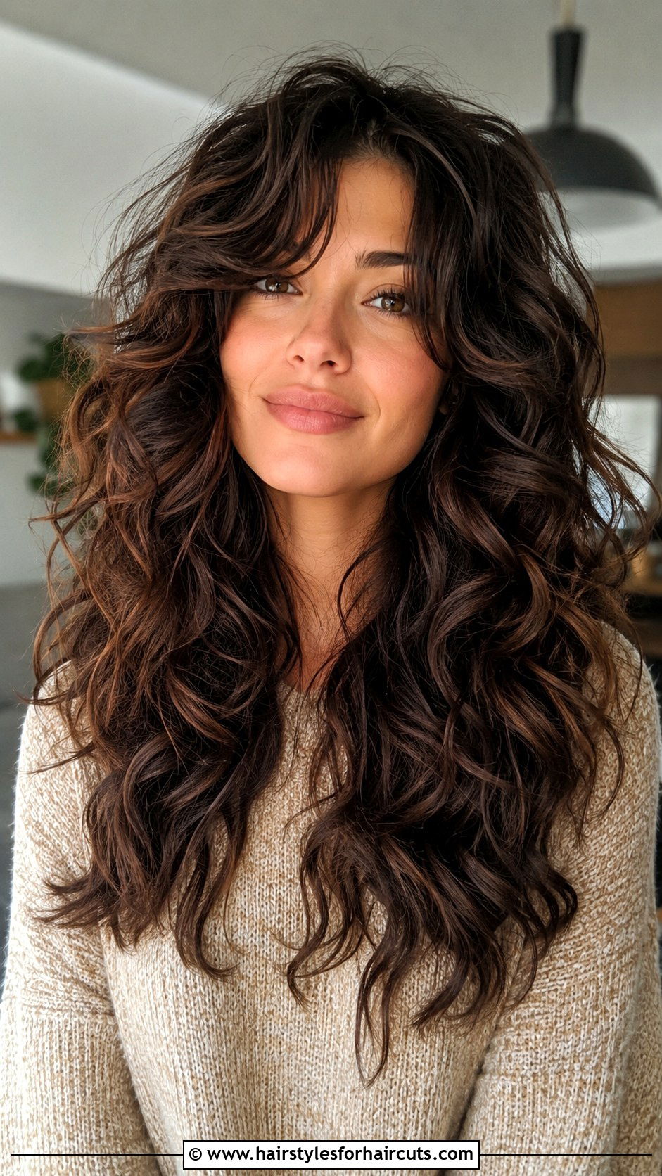 Long Layered Curly Haircut - 25 haircuts for women with thick curly hair - 25 haircuts for women with thick curly hair