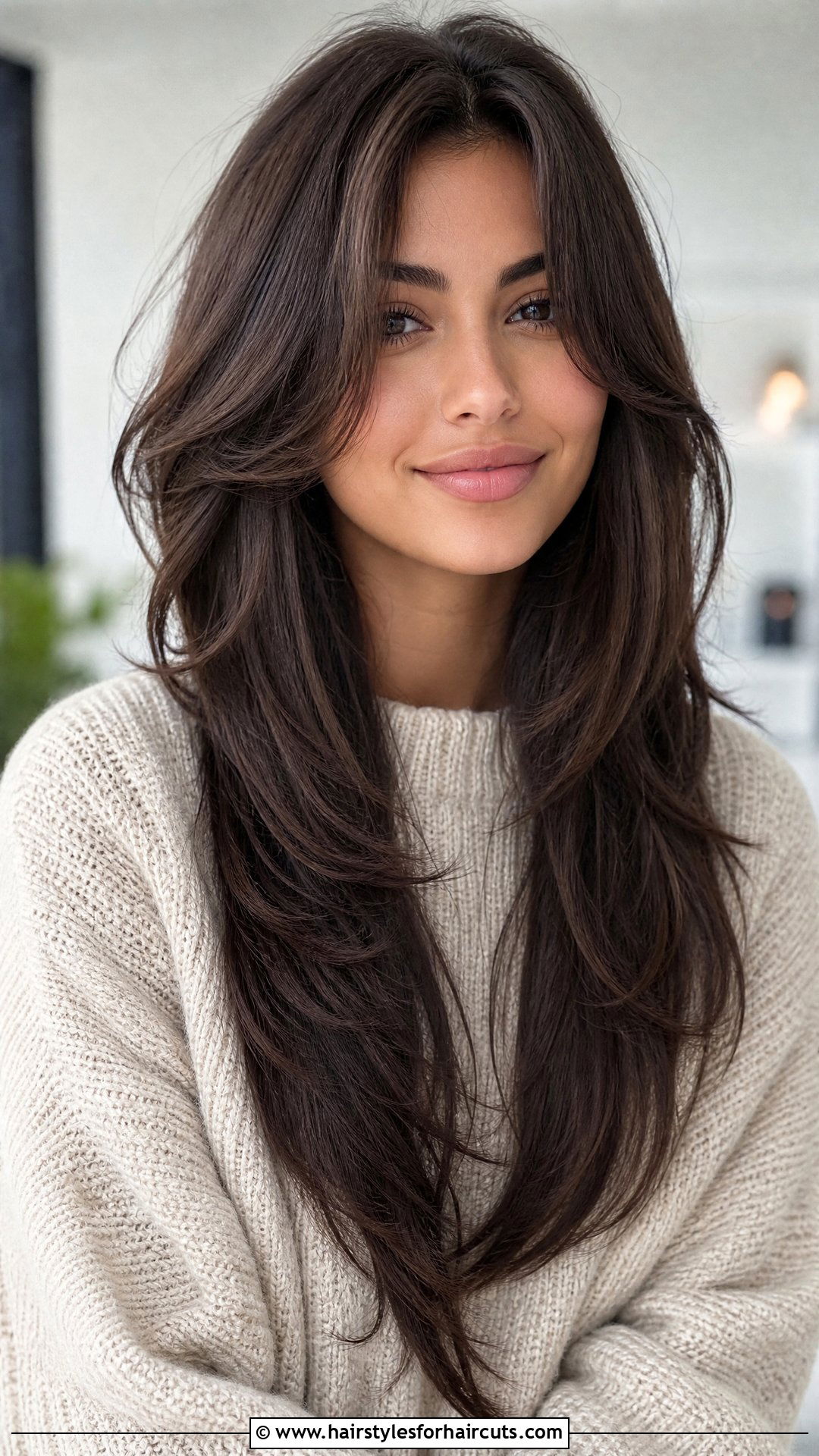Long Layered Curtain Haircut - 25 curtain haircuts - 25 curtain haircuts