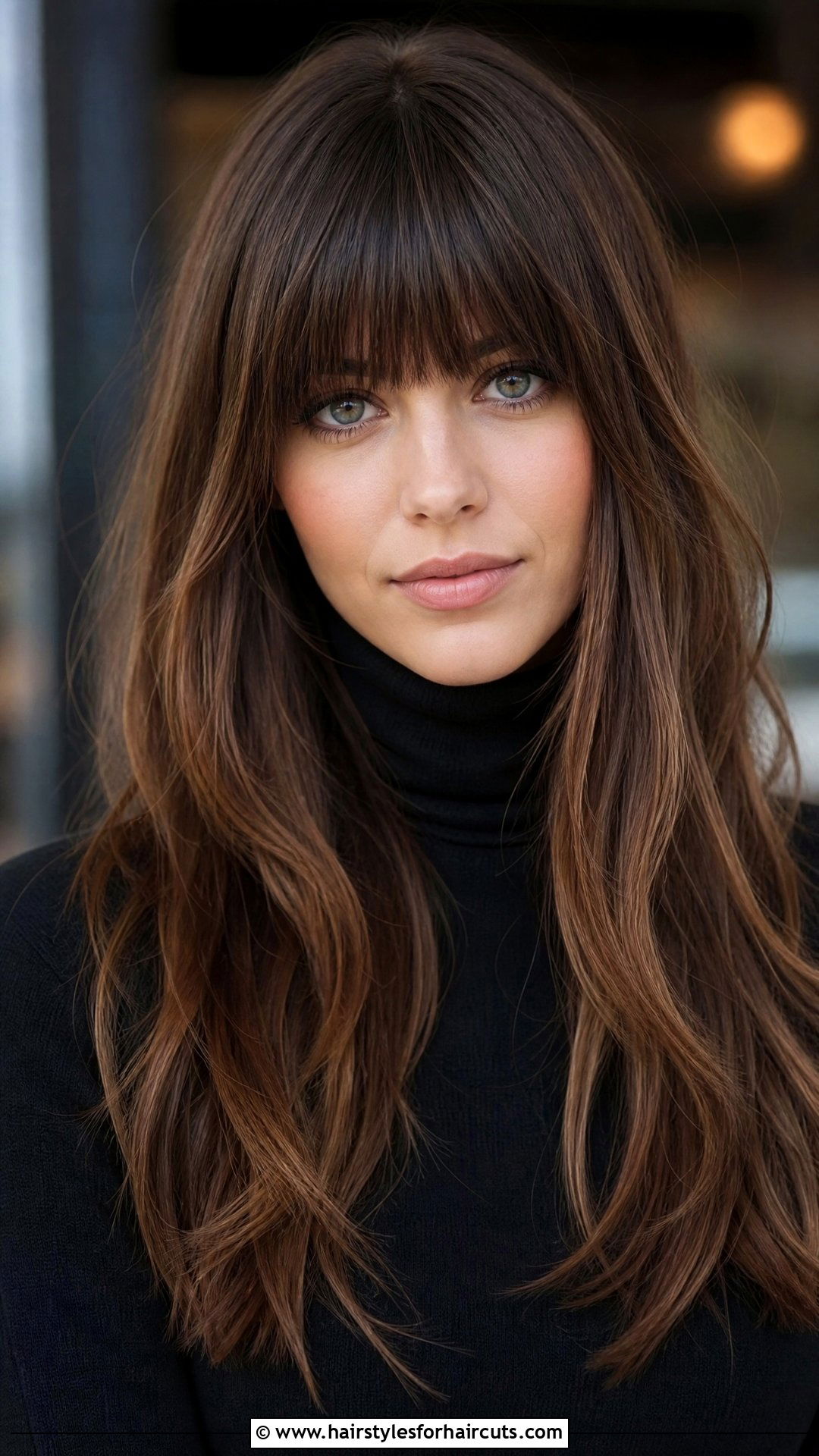 Long Layered Hair With Bangs - 25 long hair layered haircuts - 25 long hair layered haircuts