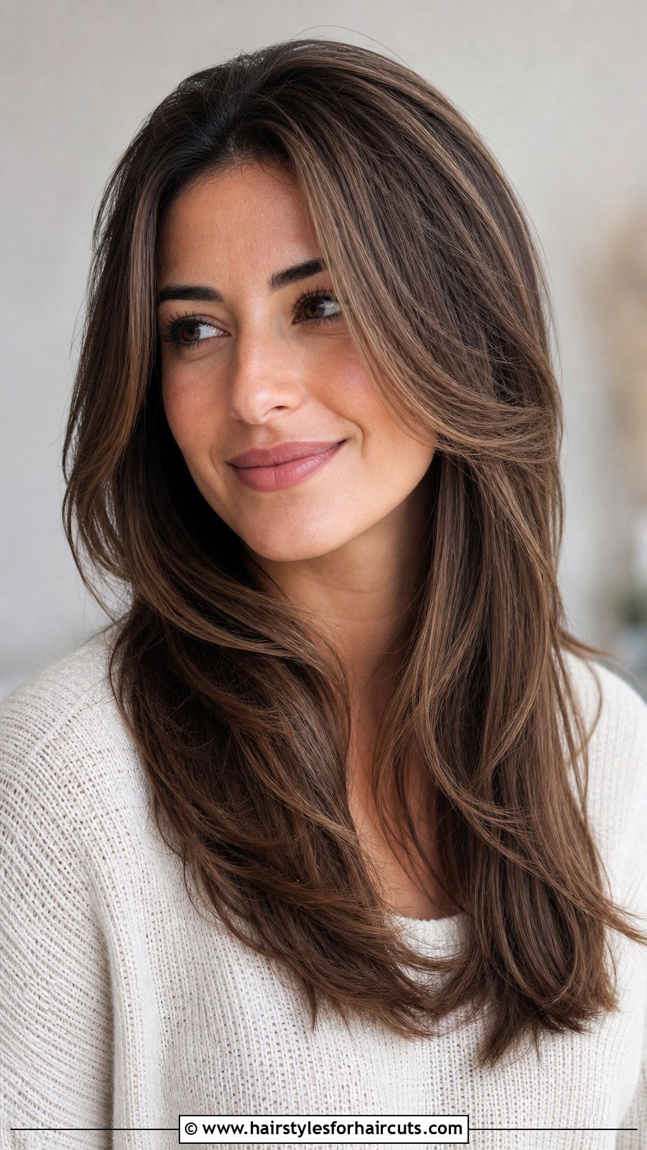 Long Layered Haircut - 25 haircuts las vegas - 25 haircuts las vegas