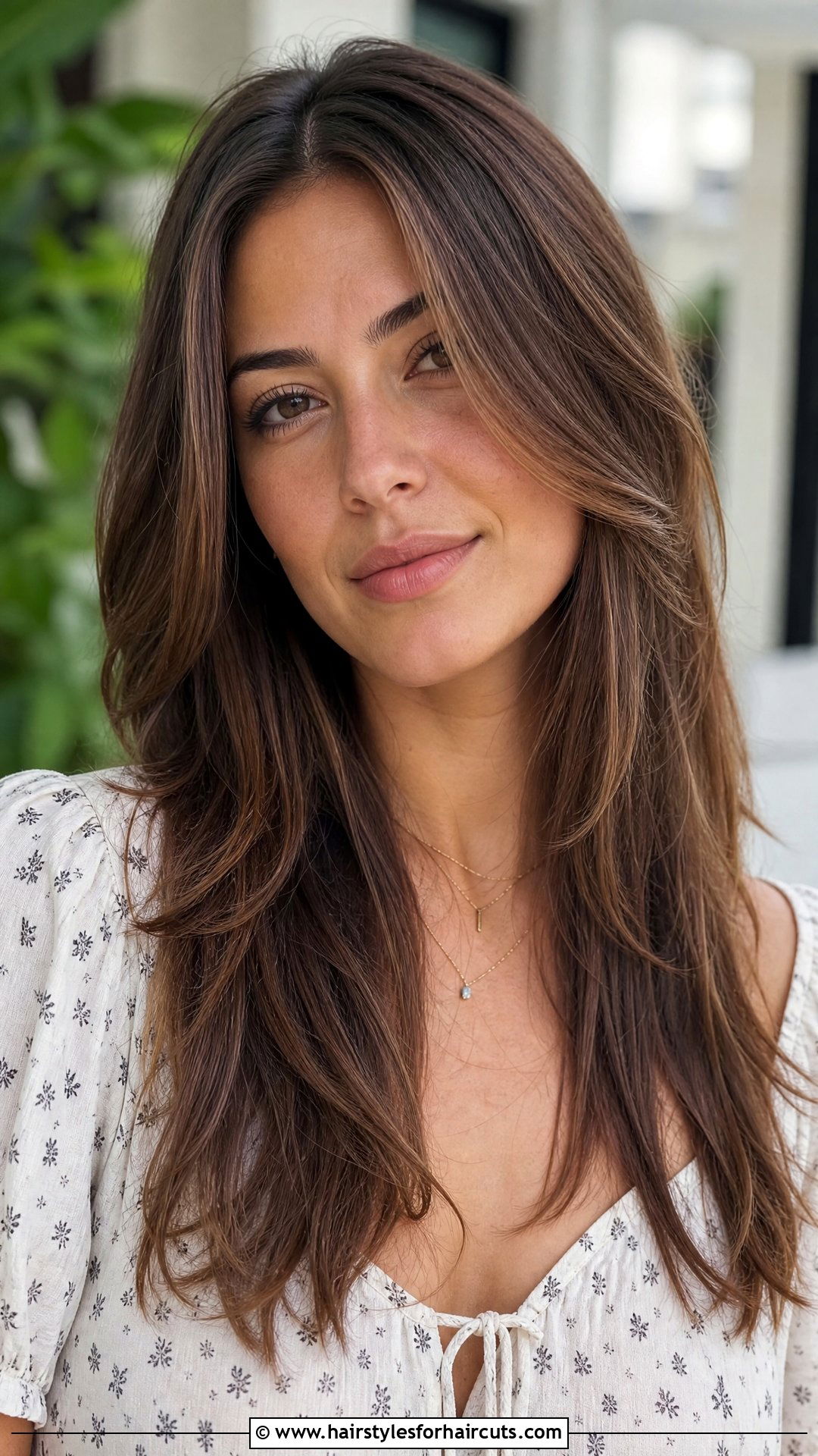 Long Layered Haircut - 25 hairstyles for heart shape face - 25 hairstyles for heart shape face