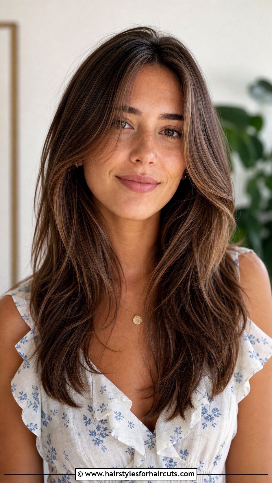 Long Layered Haircut - 25 thin hair round face haircuts - 25 thin hair round face haircuts