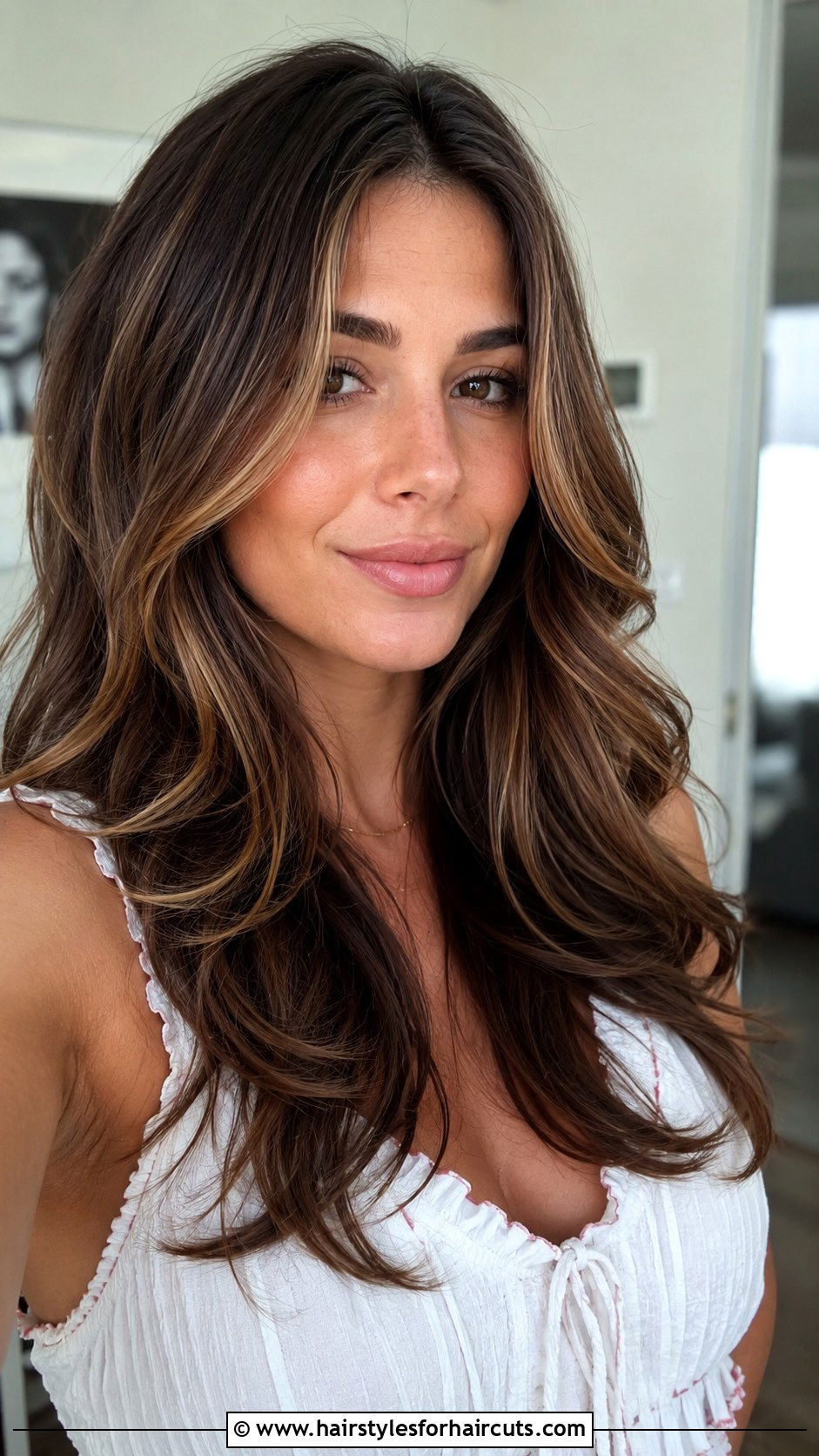 Long Layered Haircut - 25 womens haircuts for thick wavy hair - 25 womens haircuts for thick wavy hair