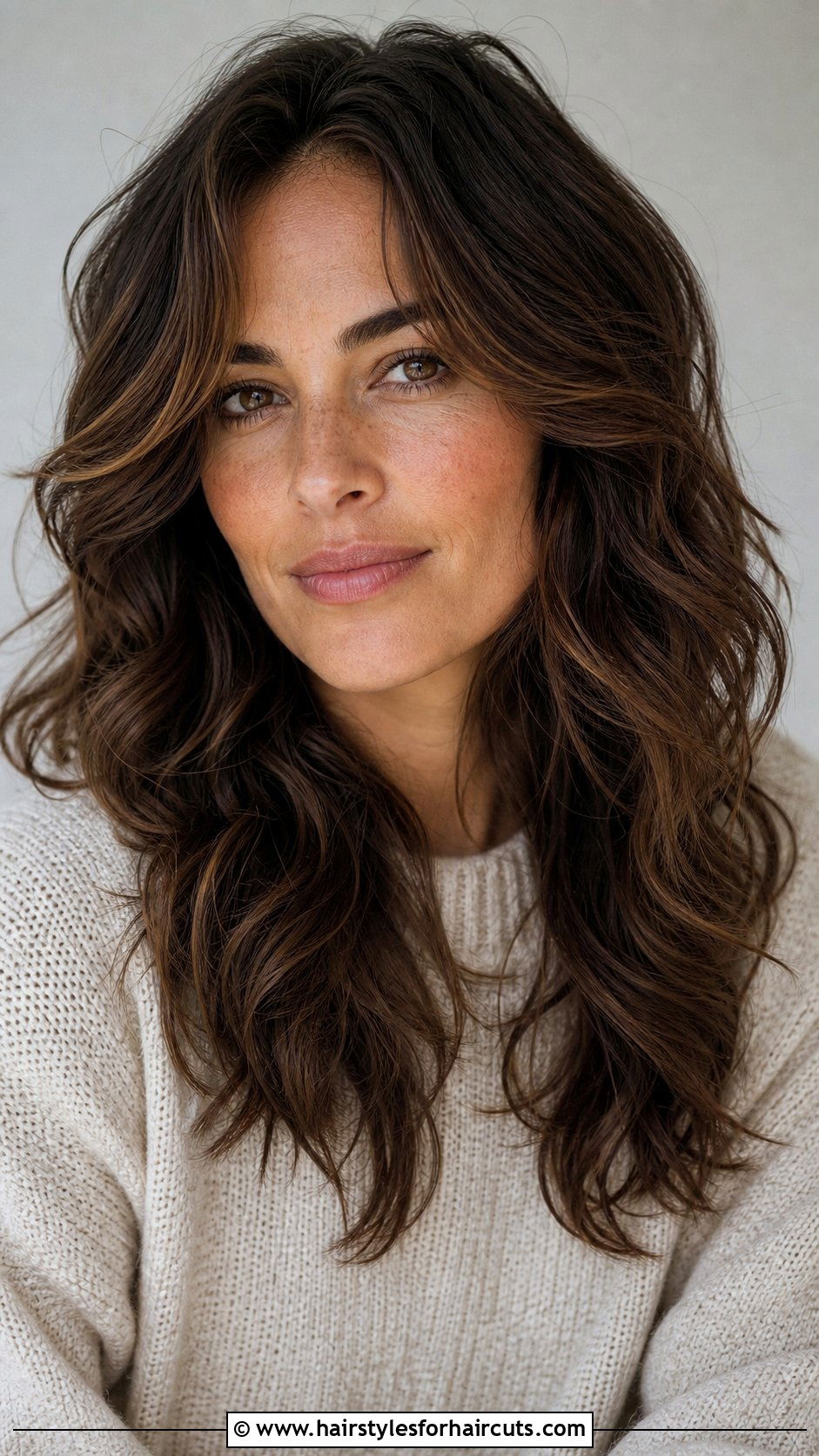 Long Layered Haircut For Slightly Curly Hair - 25 haircuts for slightly curly hair - 25 haircuts for slightly curly hair
