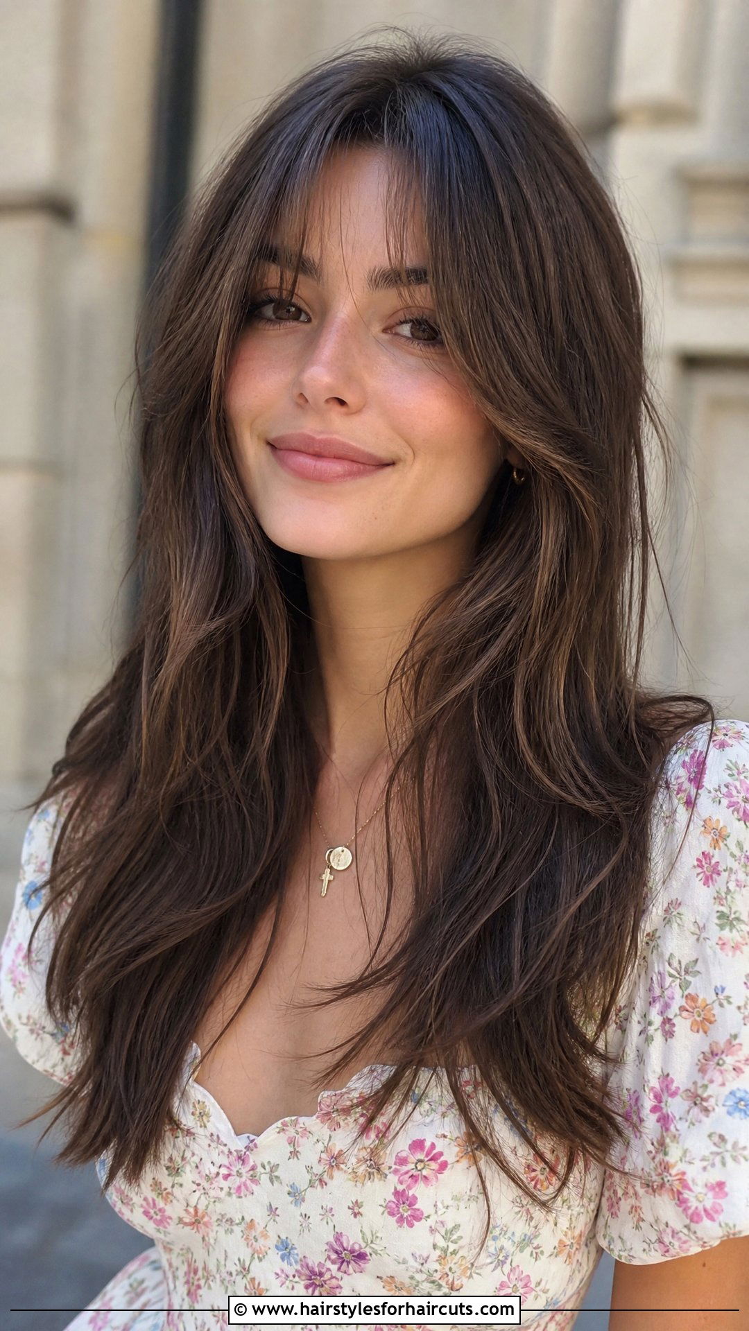 Long Layered Haircut With Curtain Bangs - 25 layered haircuts ideas for long hair - 25 layered haircuts ideas for long hair