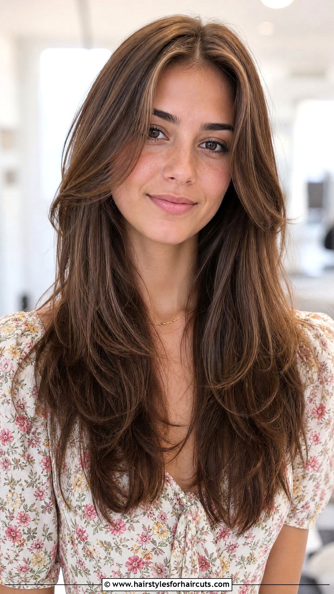 Long Layered Hairstyle - 25 trendy hairstyles for girls - 25 trendy hairstyles for girls