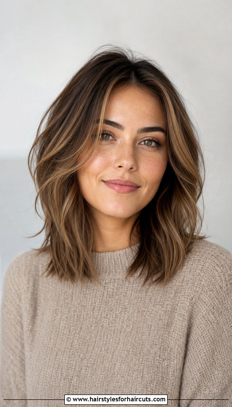 Long Layered Lob - 25 hairstyles for postpartum hair loss - 25 hairstyles for postpartum hair loss