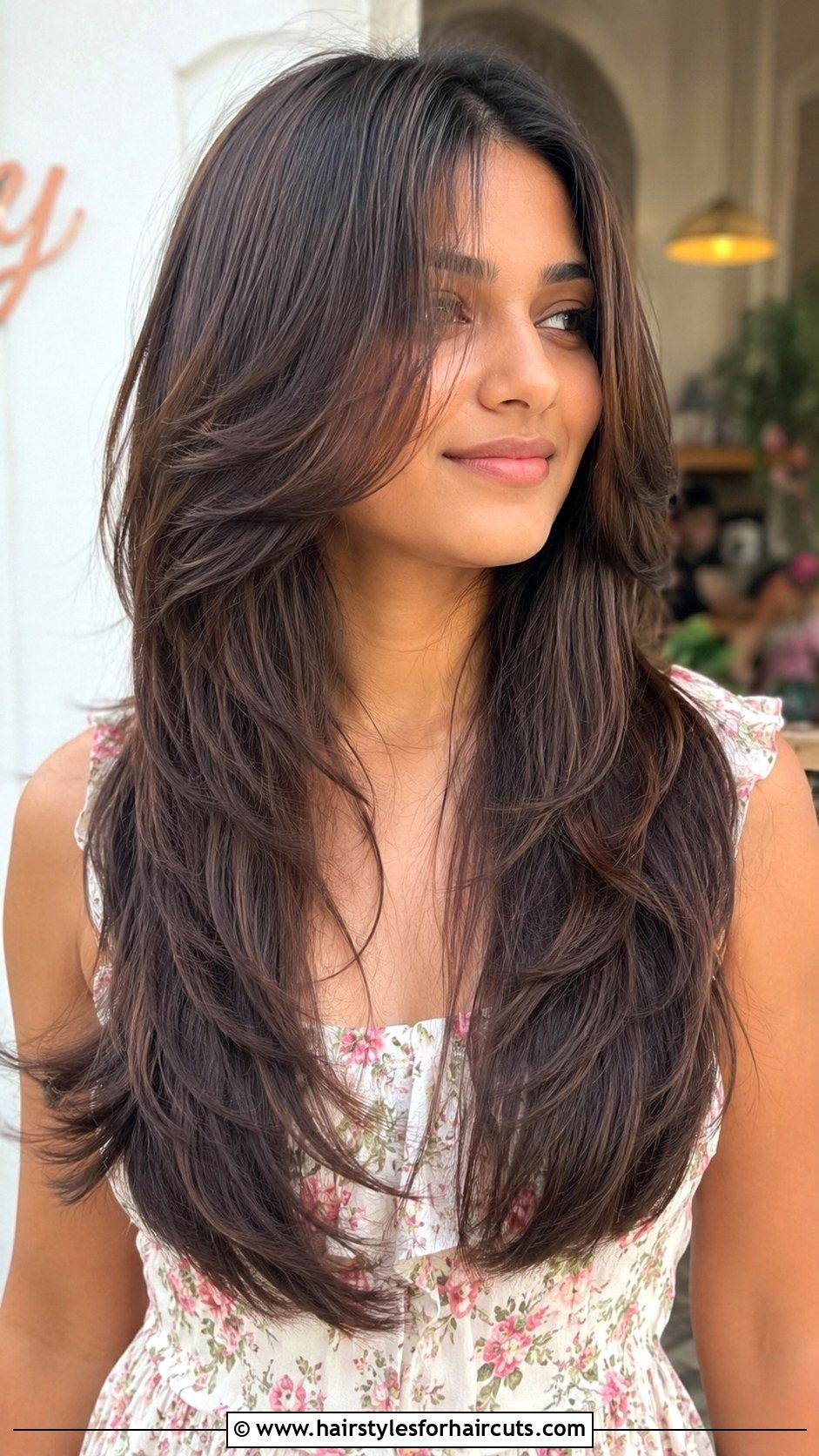 Long Layered U Cut - 25 layered long hairstyles - 25 layered long hairstyles