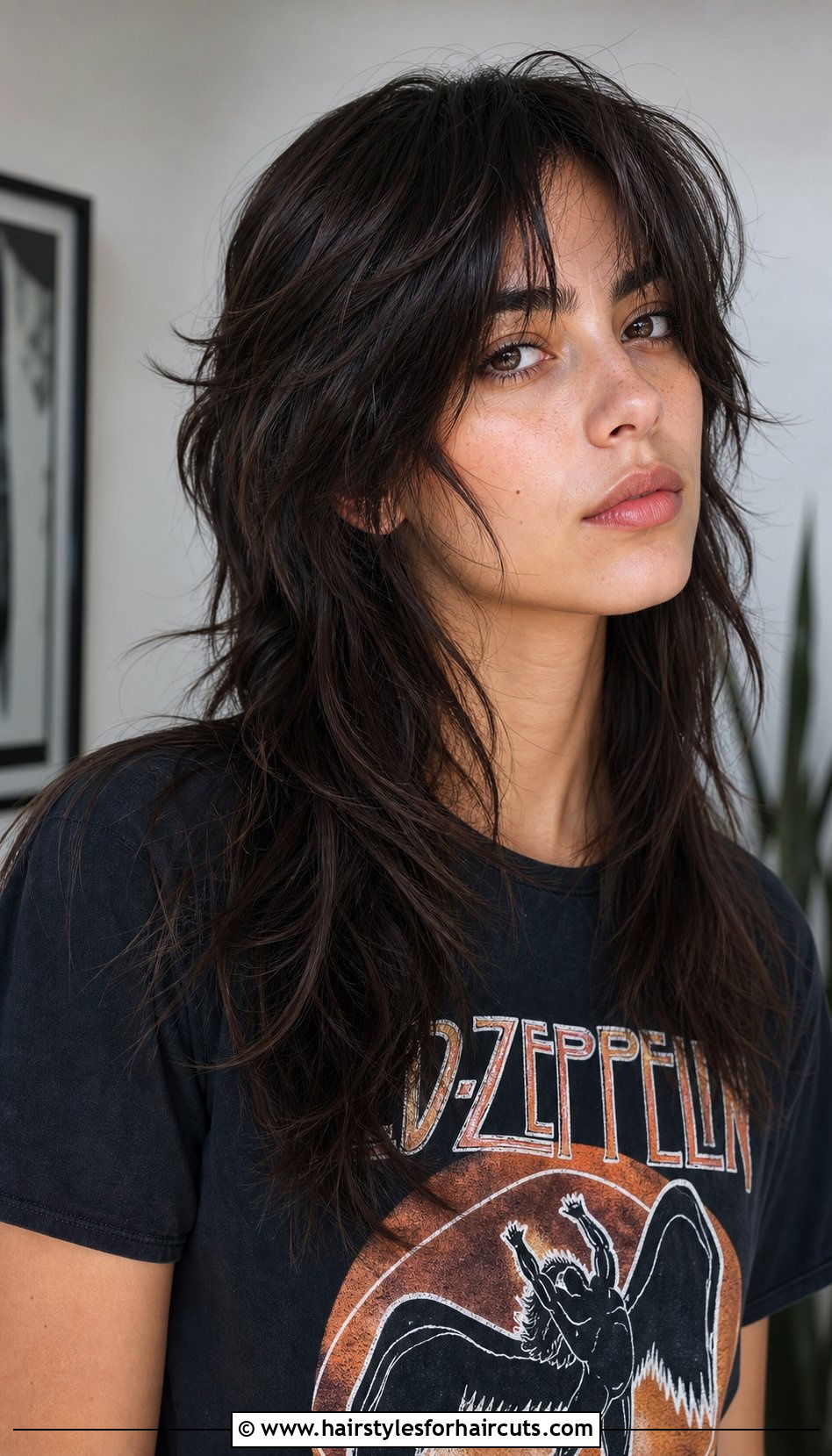 Long Layered Wolf Cut - 25 indian haircuts for long hair - 25 indian haircuts for long hair