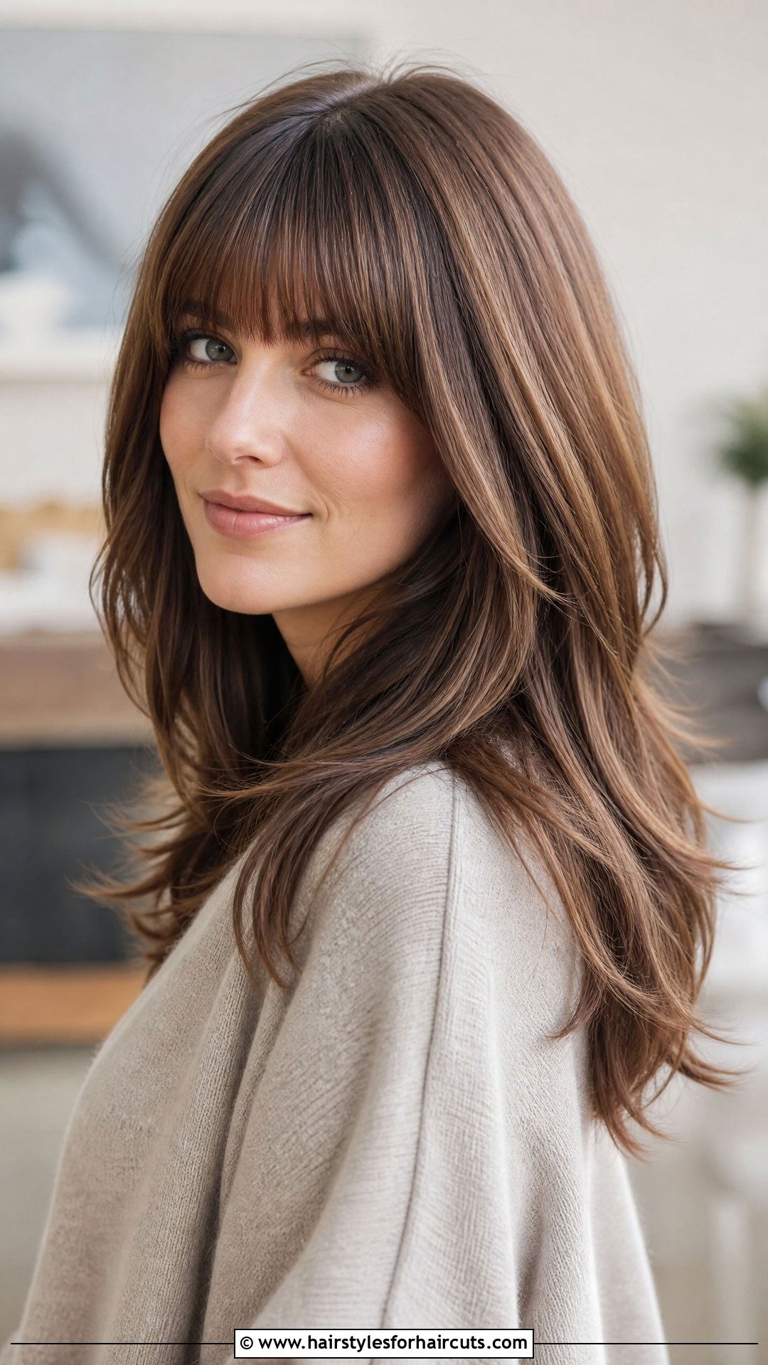 Long Layers With Bangs - 25 haircuts fargo - 25 haircuts fargo