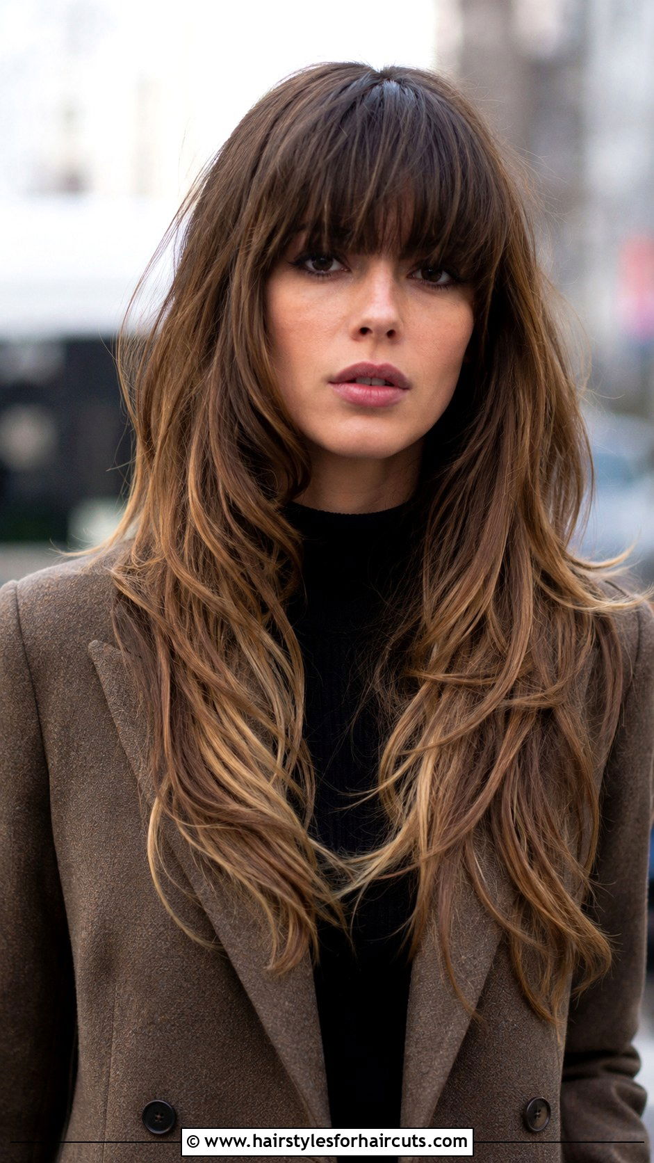 Long Layers With Bangs - 25 layers long hairstyles - 25 layers long hairstyles