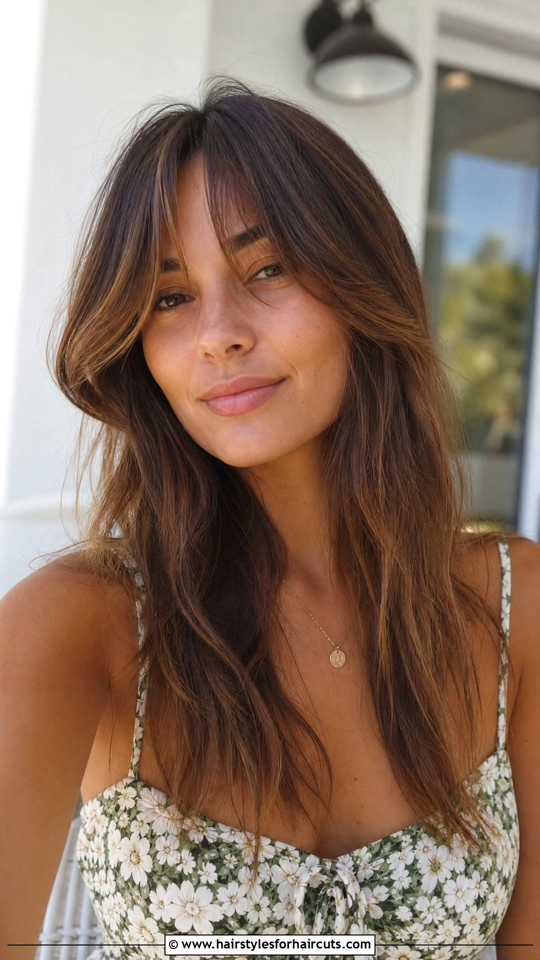 Long Layers With Curtain Bangs - 25 long volume layer haircuts - 25 long volume layer haircuts