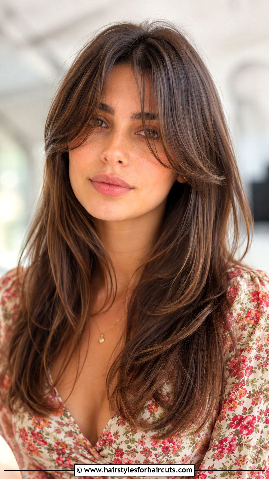 Long Layers With Curtain Bangs - 25 womens hairstyles over 50 - 25 womens hairstyles over 50