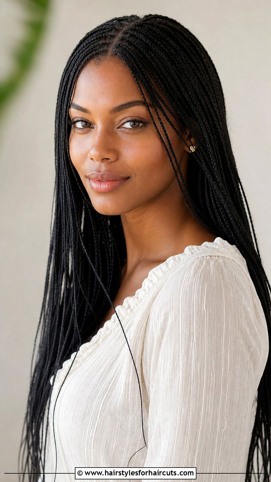 Long Micro Braids - 25 black hairstyles for long hair - 25 black hairstyles for long hair
