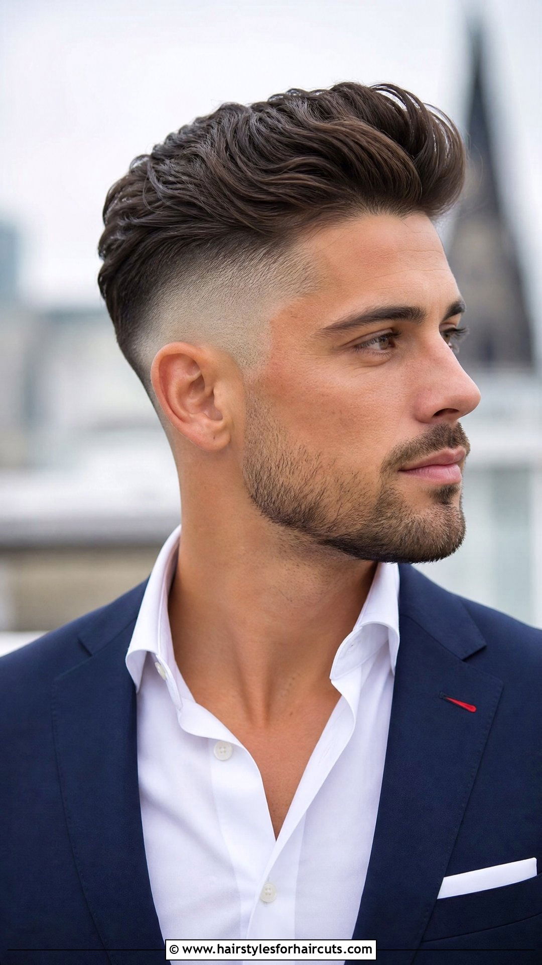 Long On Top Fade Haircut - 25 haircuts with clippers - 25 haircuts with clippers