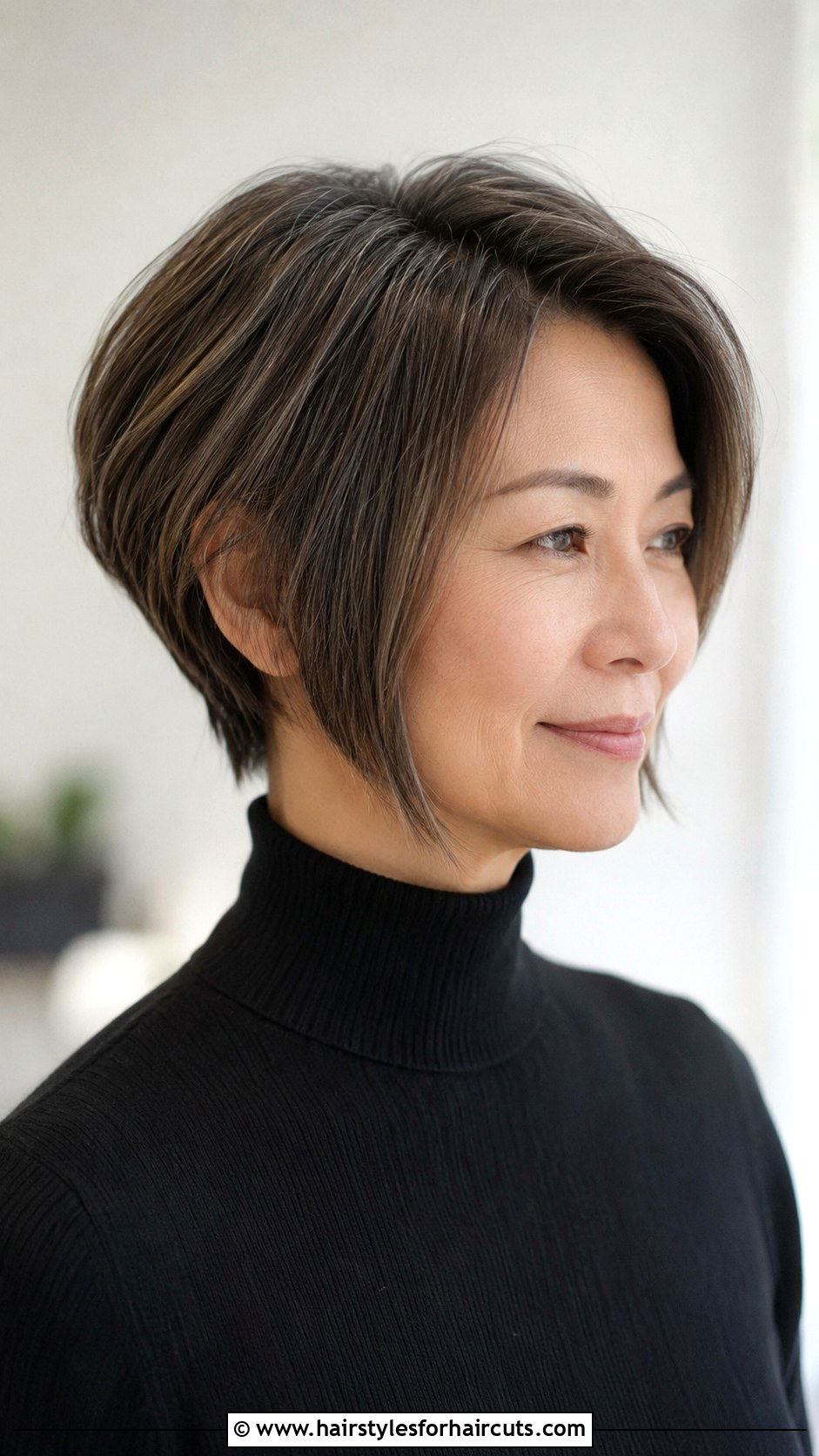 Long Pixie Bob Hybrid - 25 shoulder length hairstyles for older asian woman - 25 shoulder length hairstyles for older asian woman