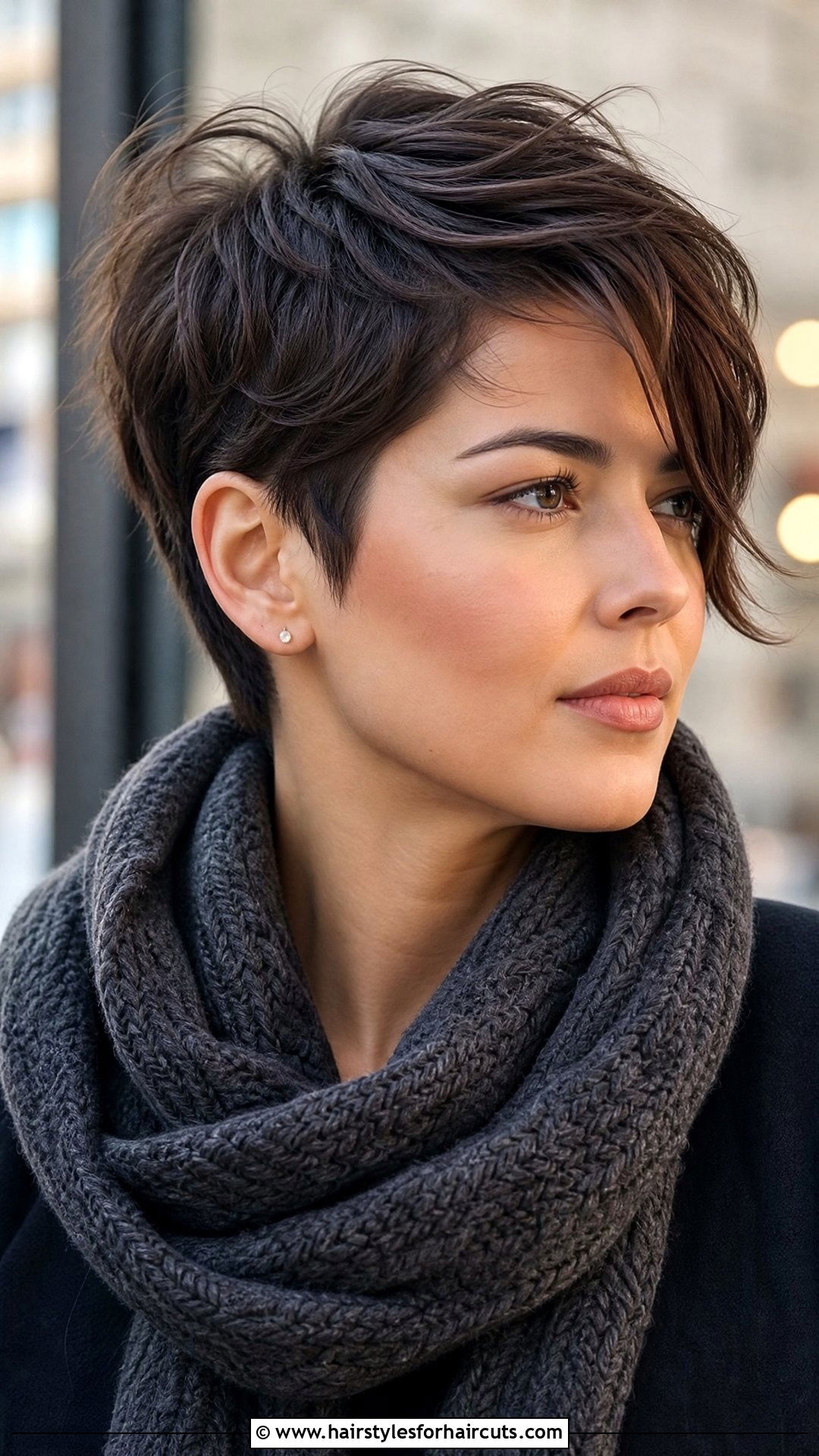 Long Pixie Cut - 25 womans short hairstyles - 25 womans short hairstyles