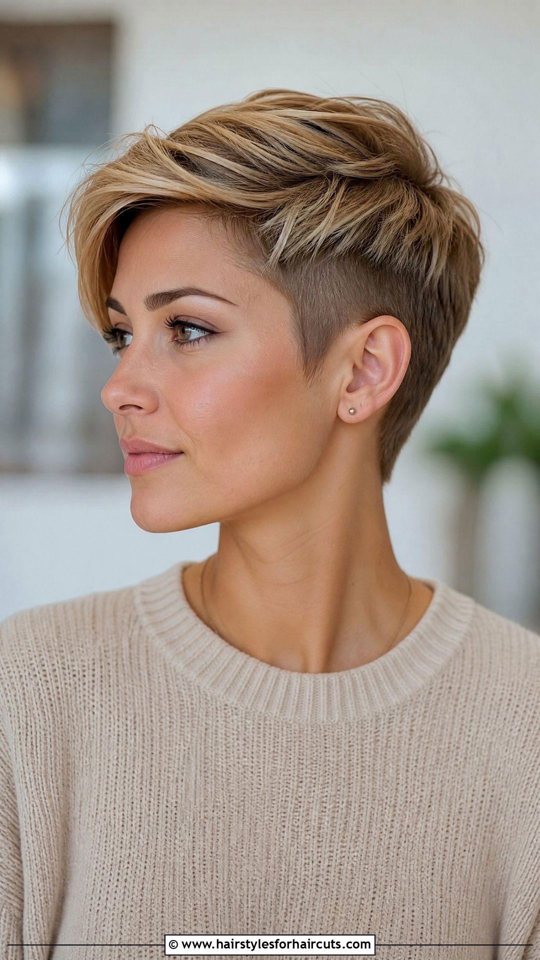 Long Pixie Cut - 25 women haircuts price - 25 women haircuts price