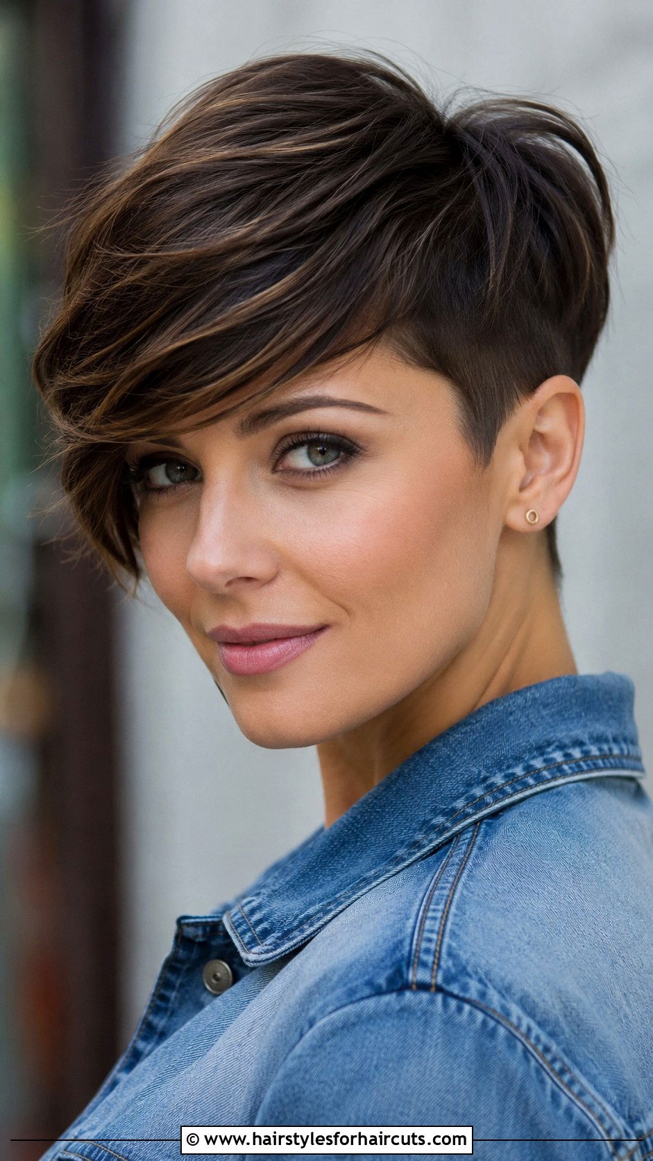 Long Pixie Cut - 25 haircuts chair - 25 haircuts chair
