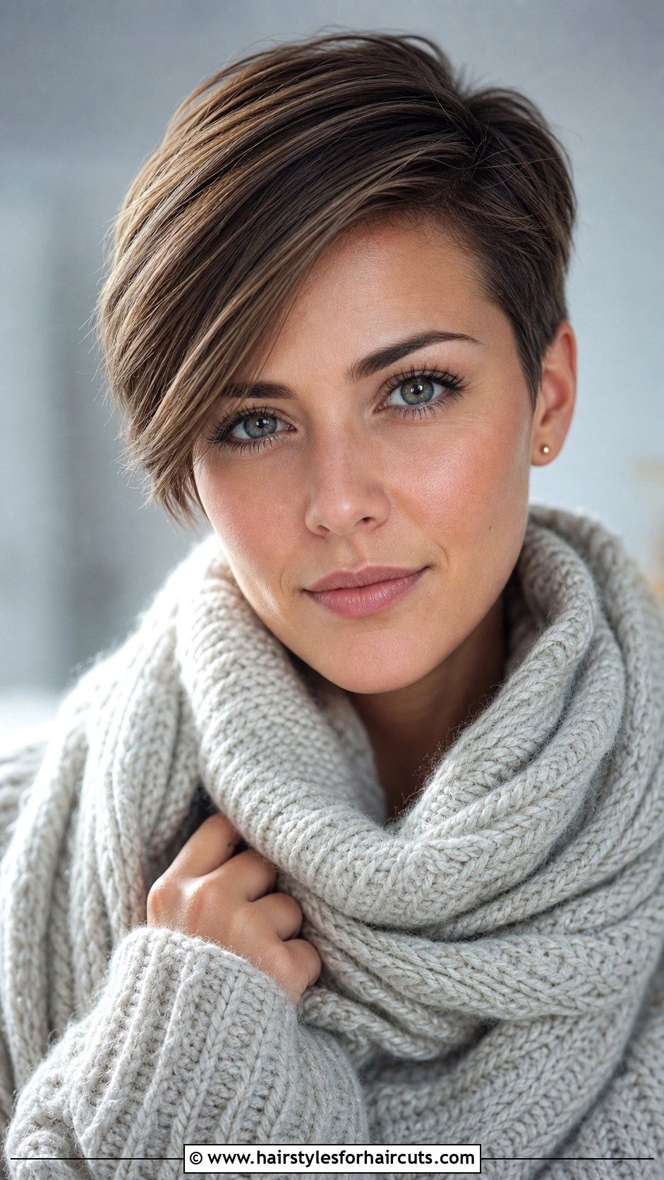 Long Pixie Cut - 25 haircuts for cancer - 25 haircuts for cancer