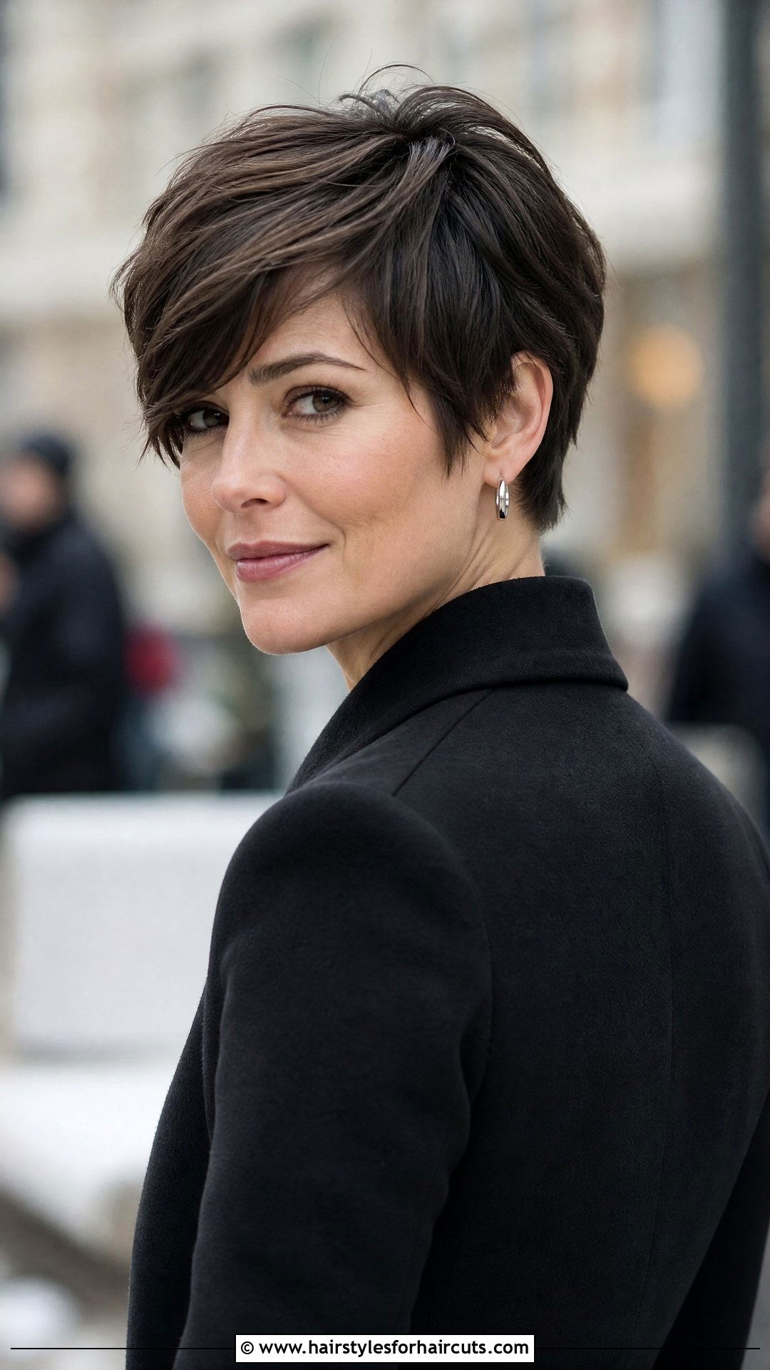 Long Pixie Cut - 25 middle age hairstyles - 25 middle age hairstyles
