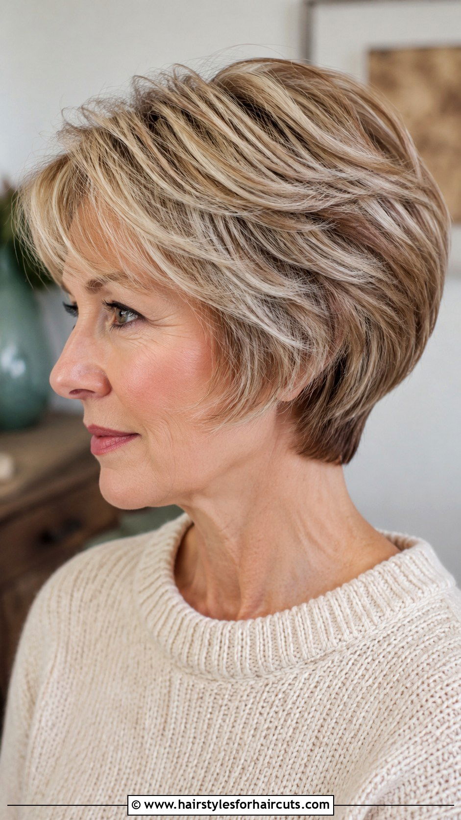 Long Pixie Cut - 25 hairstyles for mature women with fine hair - 25 hairstyles for mature women with fine hair