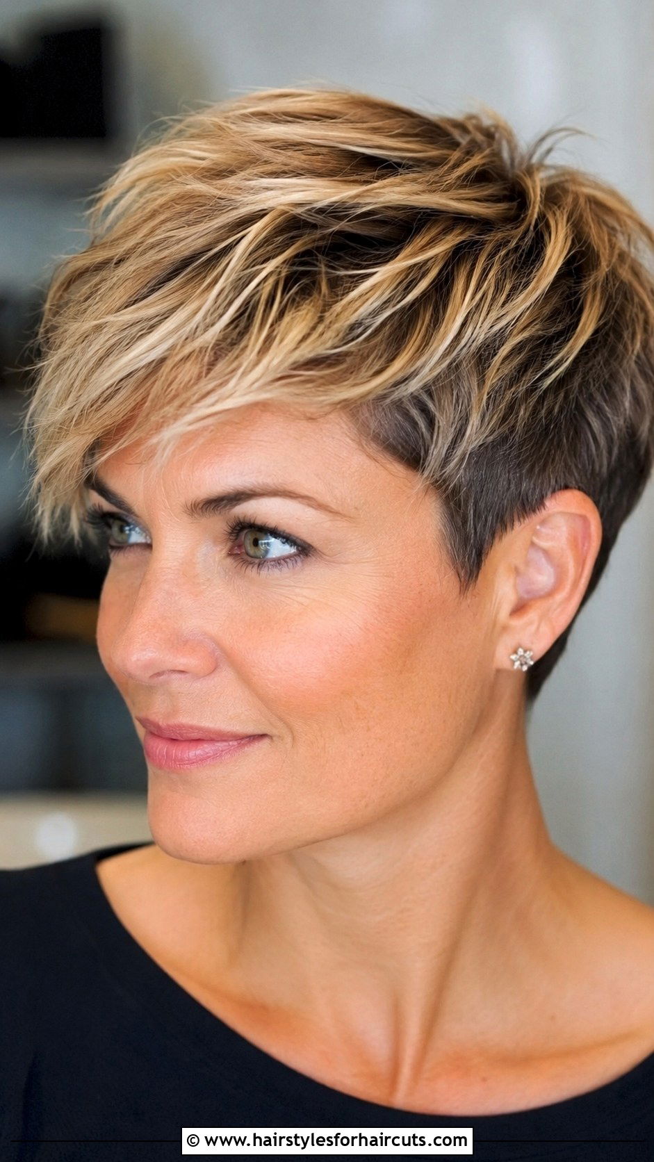 Long Pixie Cut - 25 common haircuts - 25 common haircuts