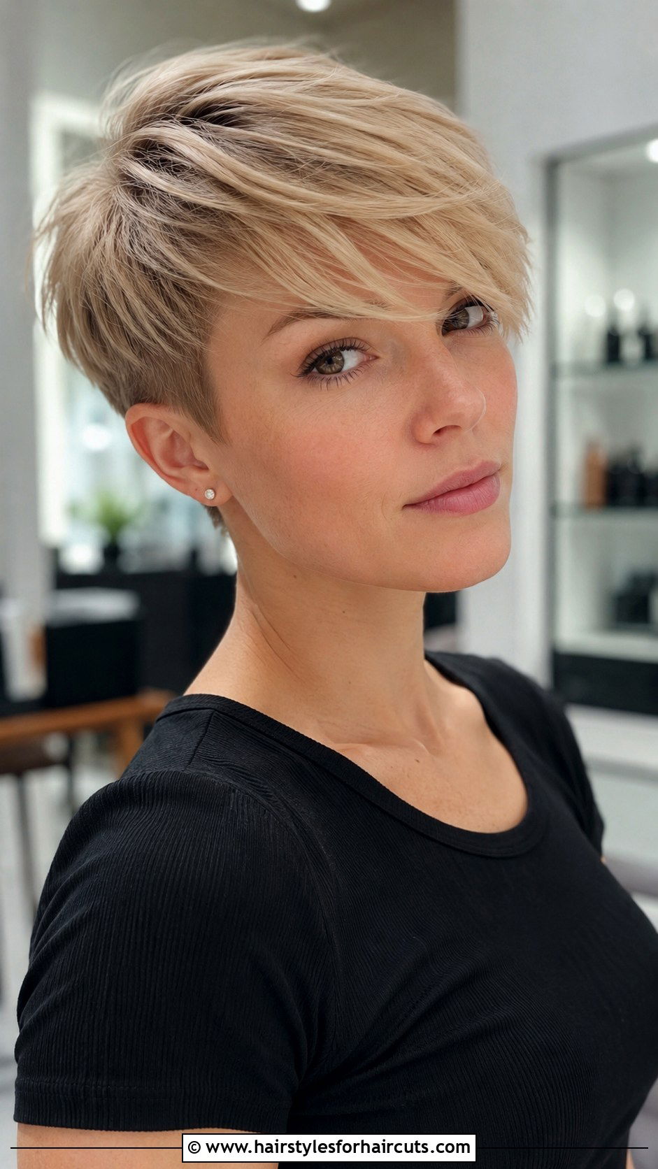 Long Pixie Cut - 25 medium short hairstyles for women - 25 medium short hairstyles for women