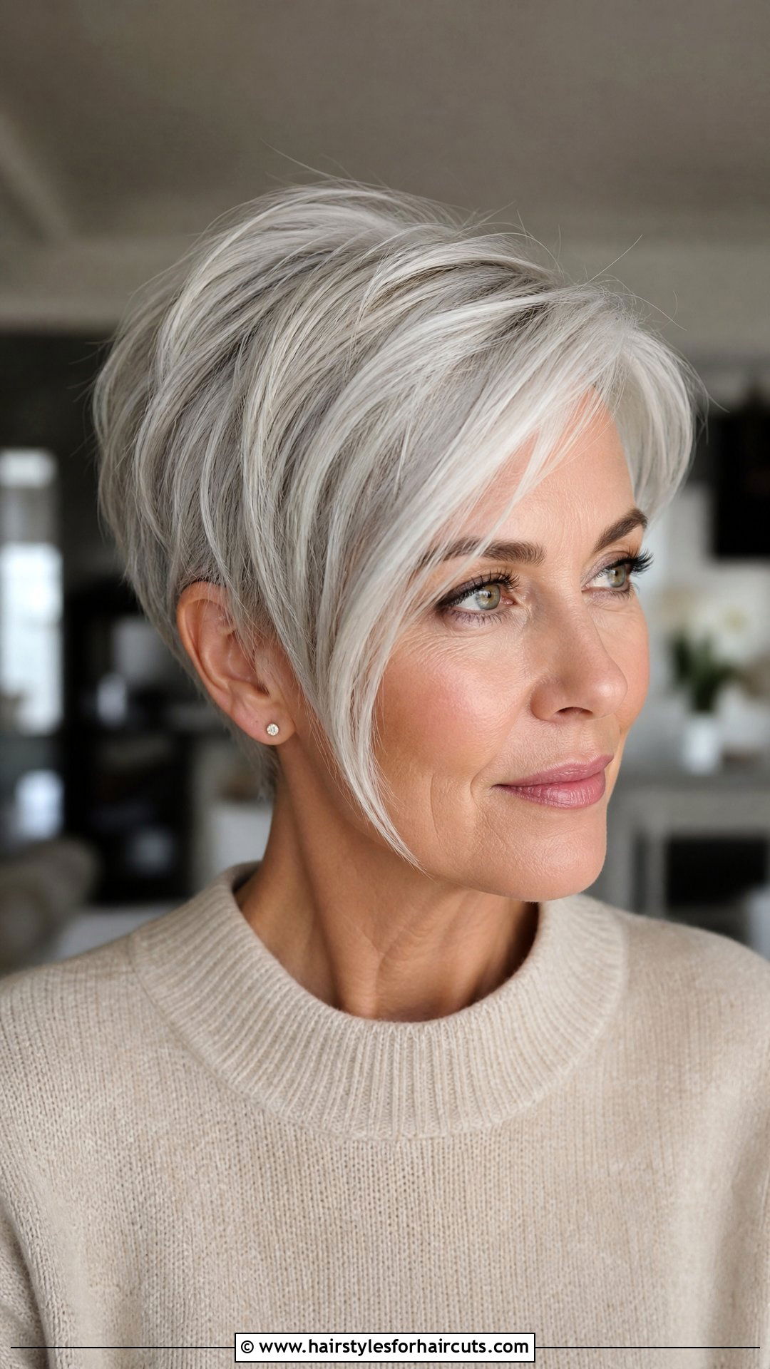 Long Pixie Cut For White Hair - 25 pixie haircuts for gray hair - 25 pixie haircuts for gray hair
