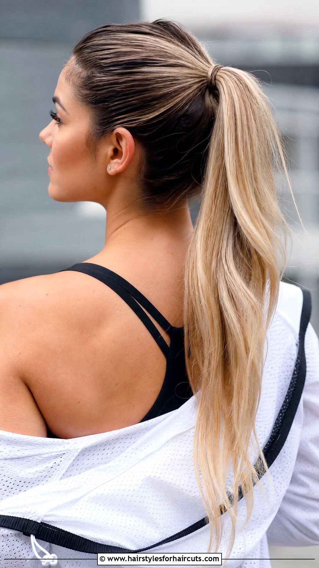 Long Ponytail With Shadow Roots - 25 long hairstyles and color - 25 long hairstyles and color