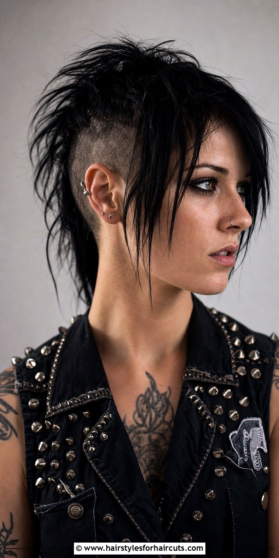 Long Punk Haircut - 25 rocker edgy haircuts for long hair - 25 rocker edgy haircuts for long hair