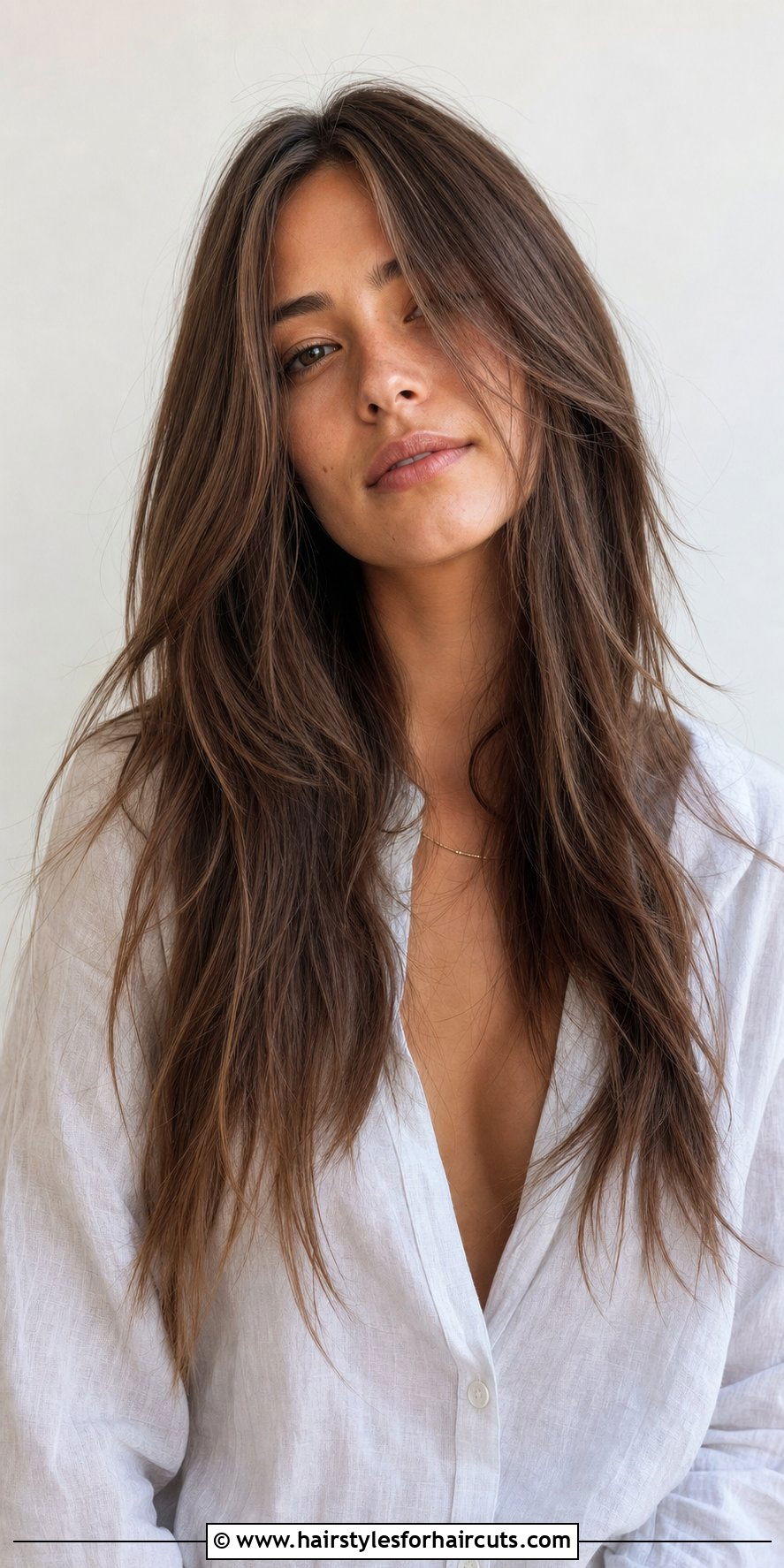 Long Razor Cut - 25 cute haircuts for girls with long hair - 25 cute haircuts for girls with long hair