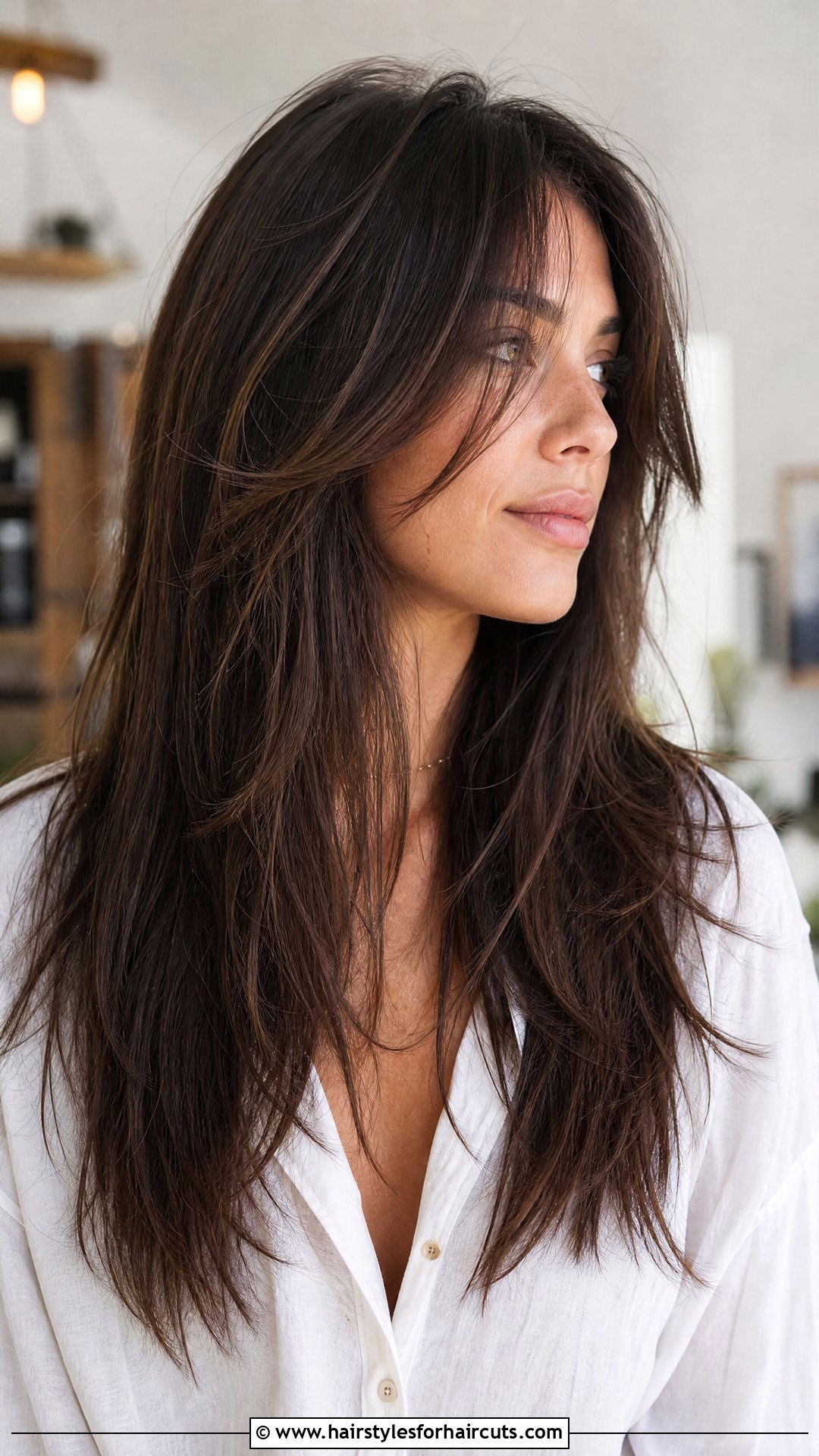 Long Razor Cut Layers - 25 front angled haircuts long hair - 25 front angled haircuts long hair