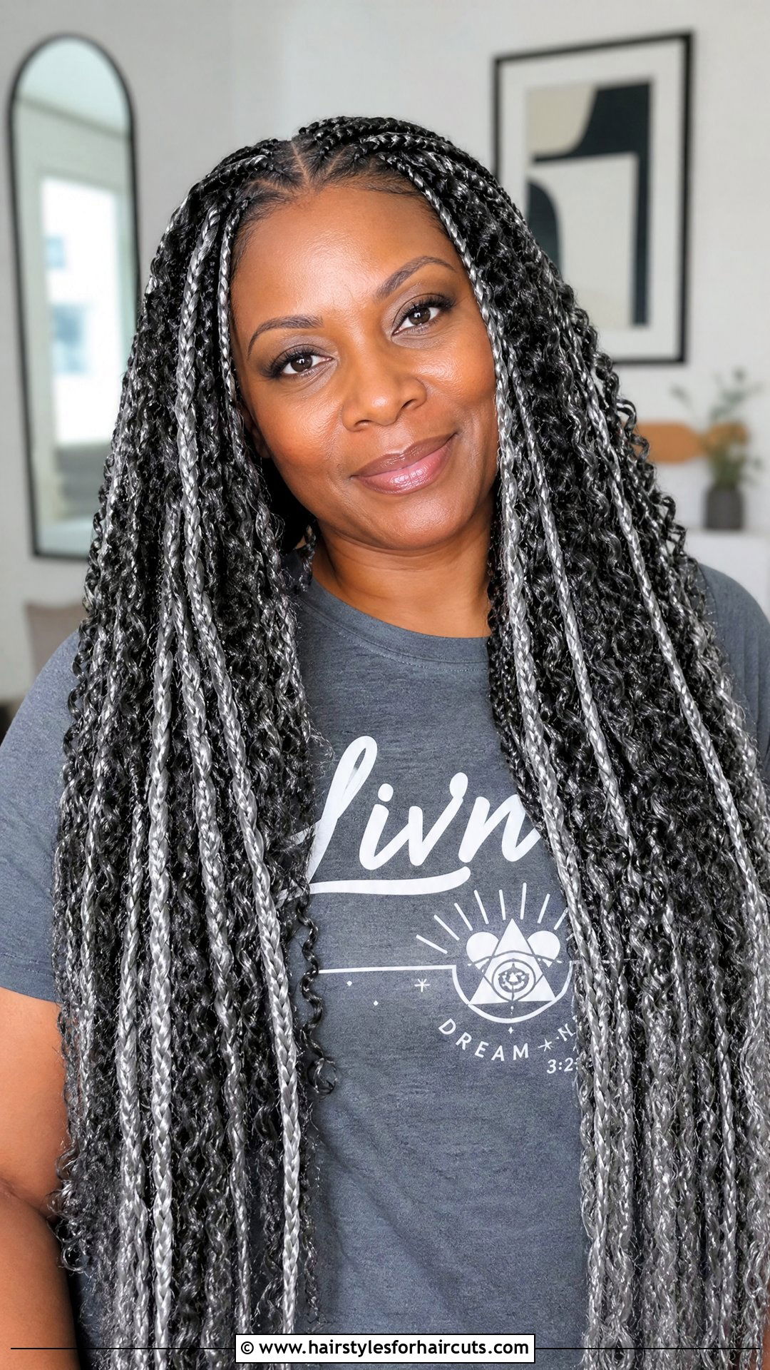 Long Salt And Pepper Crochet Braids - 25 salt and pepper crochet hairstyles - 25 salt and pepper crochet hairstyles