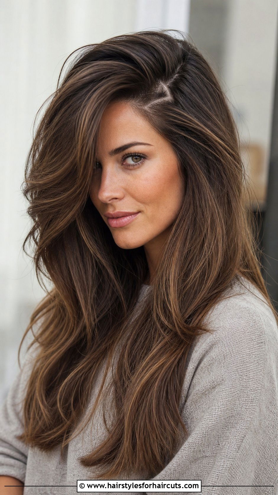 Long Scene Haircut With Zigzag Part - 25 long hair scene haircuts - 25 long hair scene haircuts