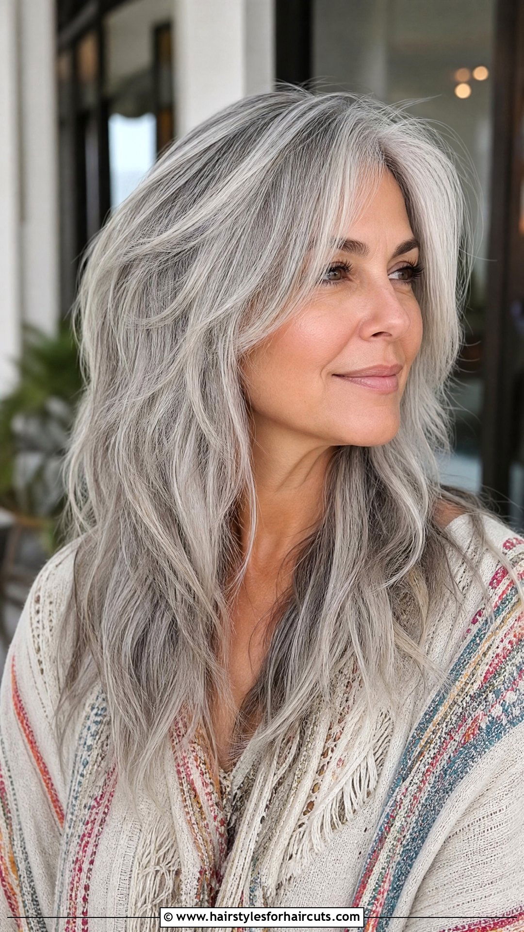 Long Shag Grey Hair - 25 haircuts grey hair - 25 haircuts grey hair