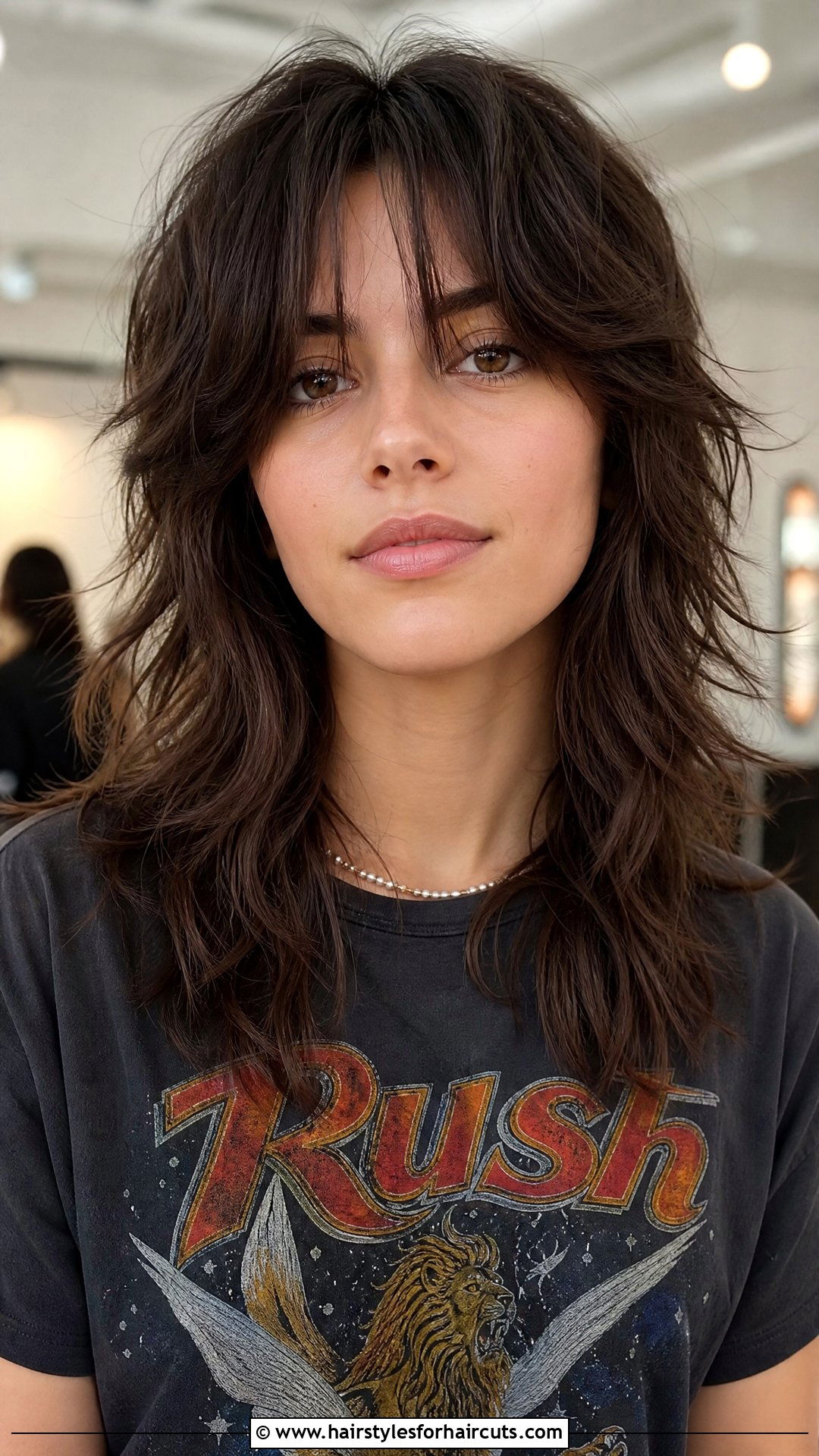 Long Shag Haircut With Curtain Bangs - 25 long hair layer haircuts - 25 long hair layer haircuts