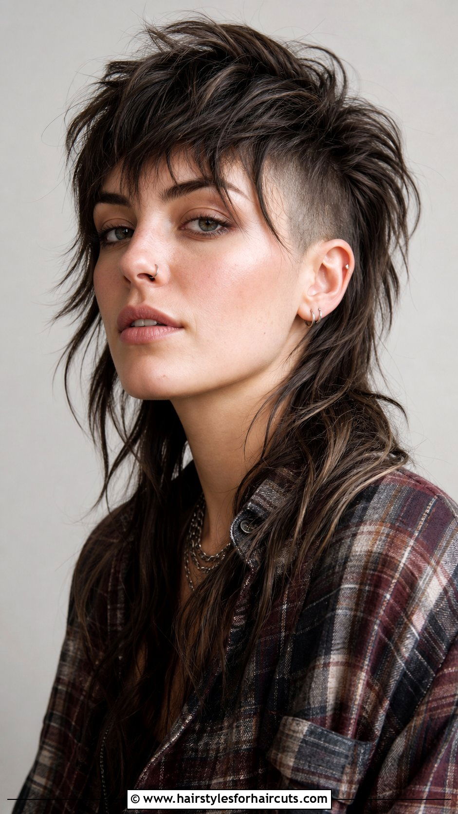 Long Shag With Shaved Sides - 25 shaved sides haircuts female long hair - 25 shaved sides haircuts female long hair