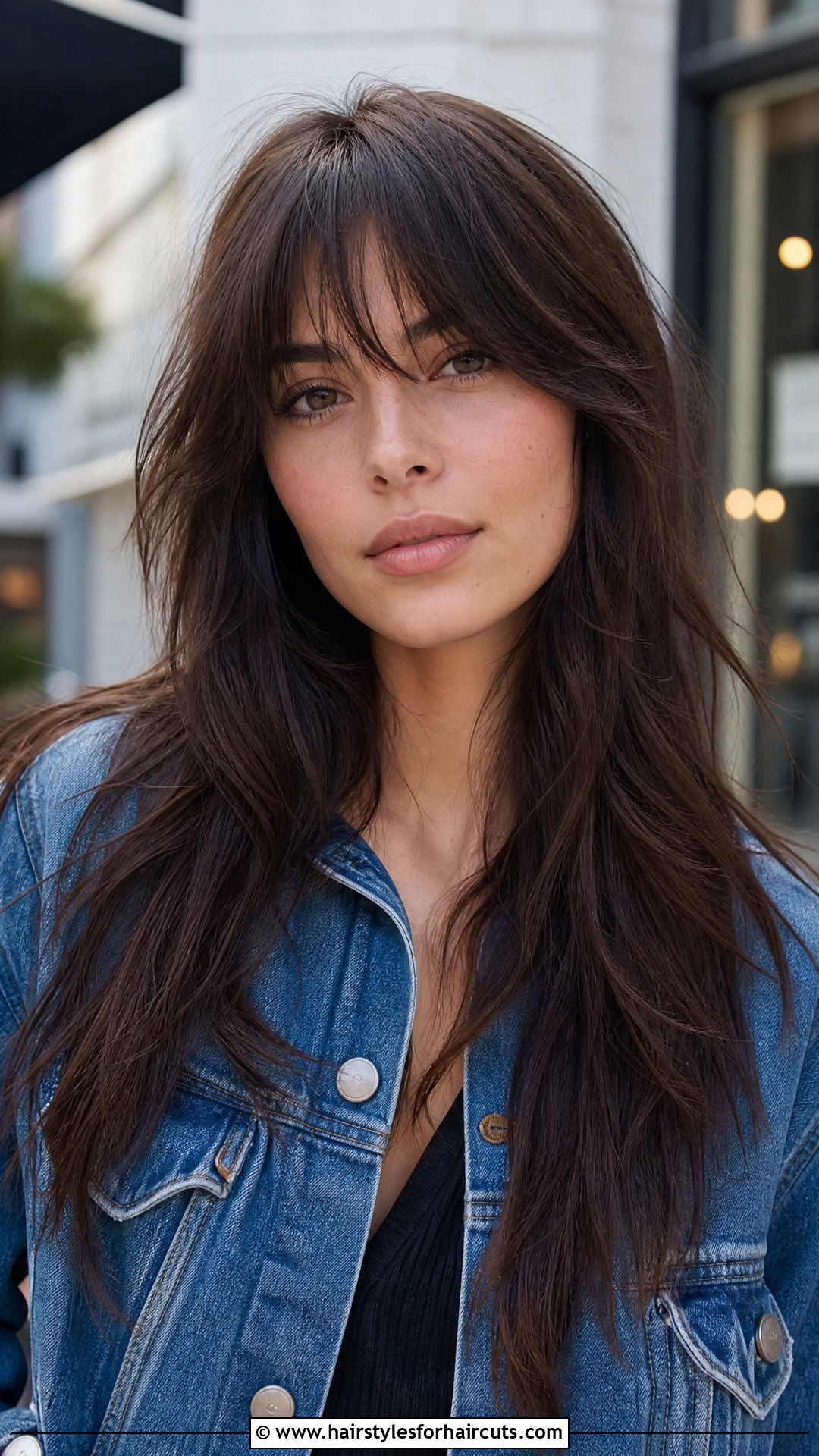 Long Shag With Wispy Bangs - 25 long hairstyles with bangs for thin hair - 25 long hairstyles with bangs for thin hair
