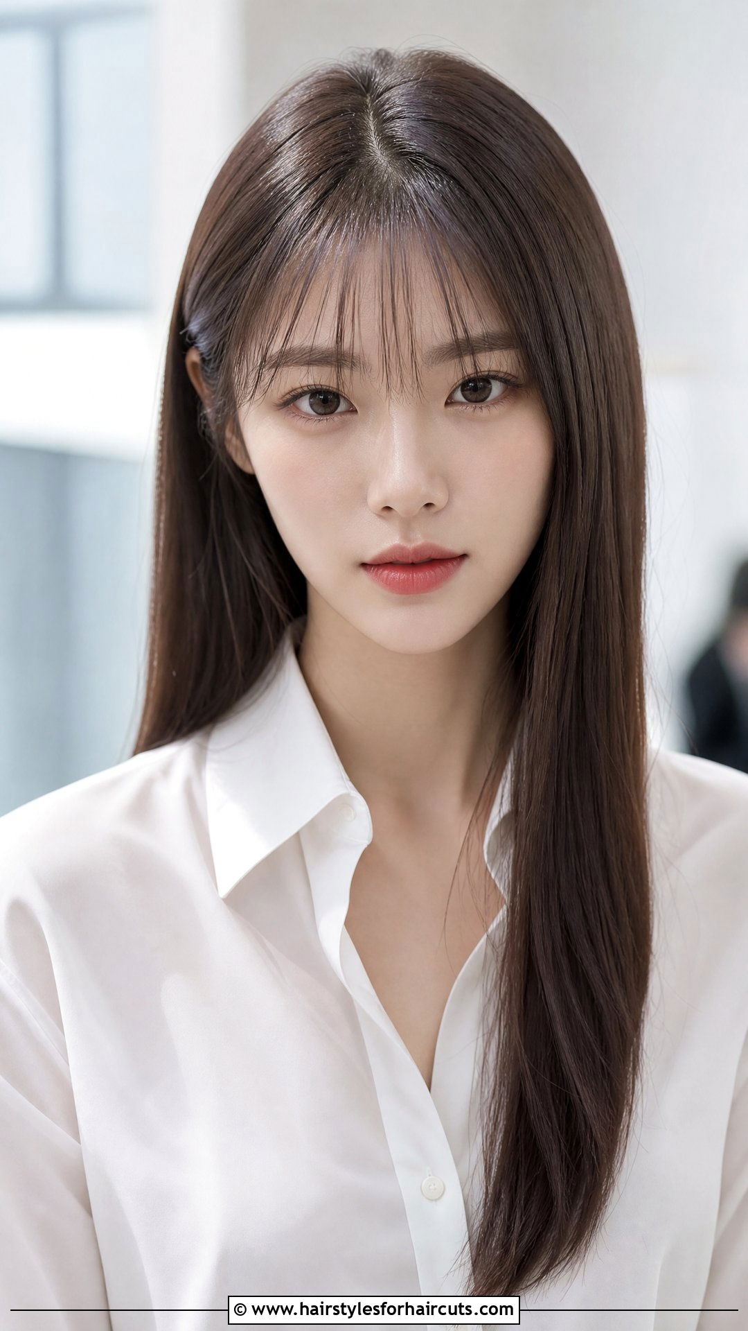Long Sleek Hair With Thin Bangs - 25 long hairstyles with bangs for thin hair - 25 long hairstyles with bangs for thin hair