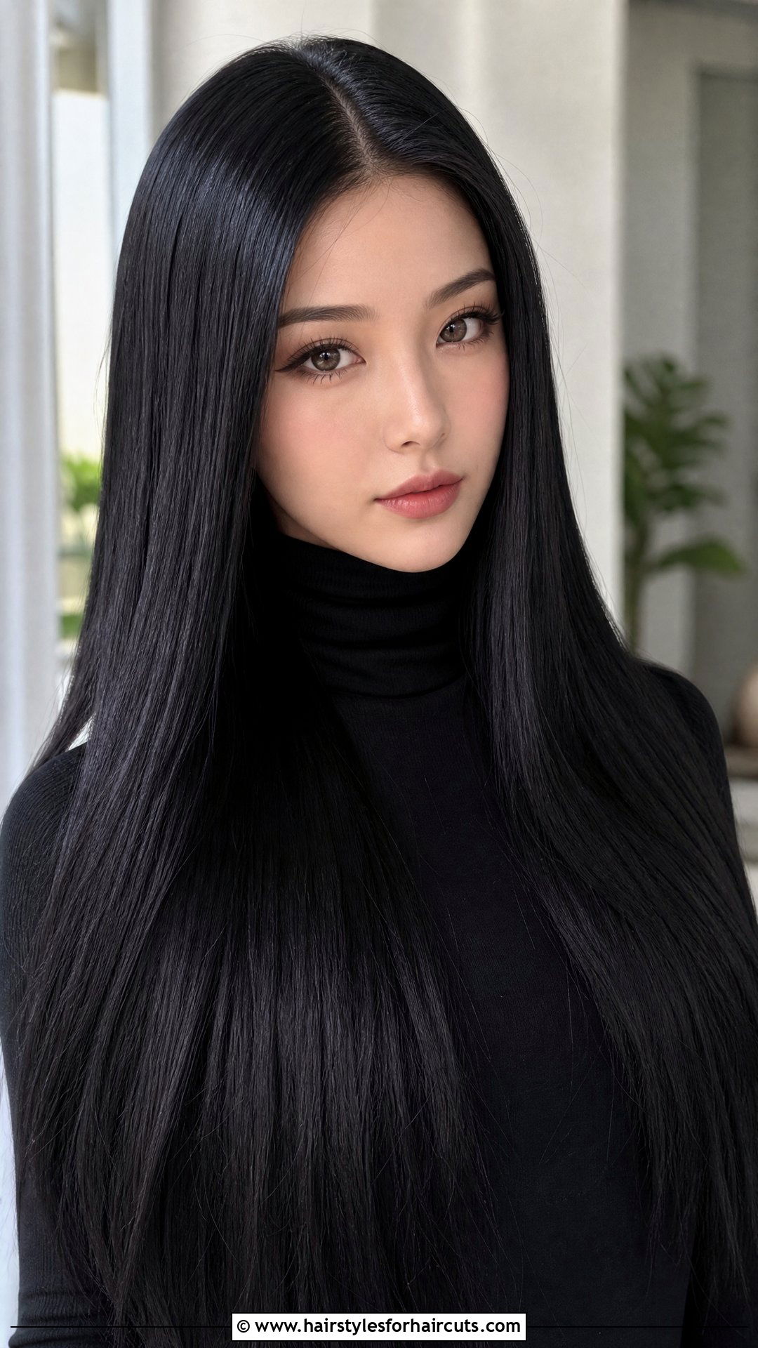 Long Straight Black Wig - 25 wics hairstyles - 25 wics hairstyles