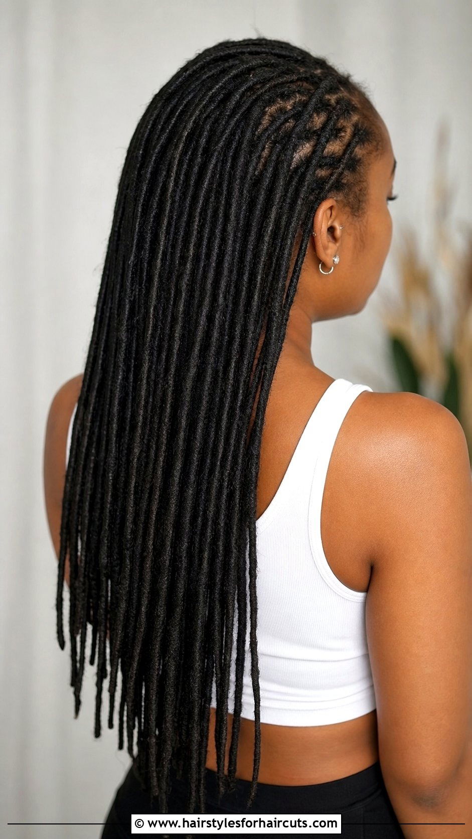 Long Straight Dreads - 25 hairstyles for dreads for ladies - 25 hairstyles for dreads for ladies